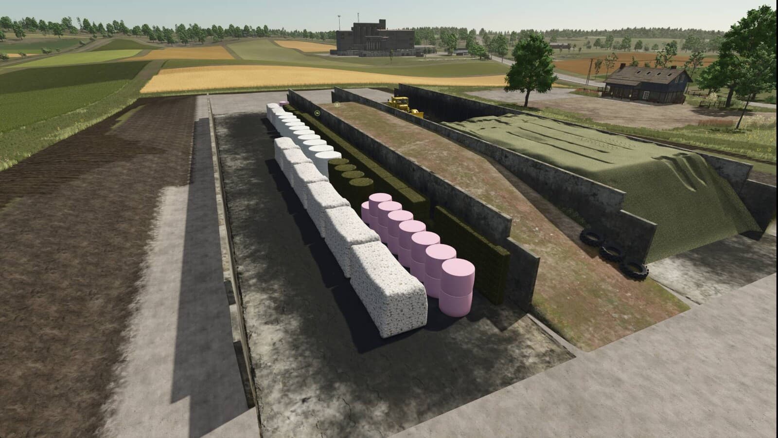 Bunker Silo Bale Storage 3