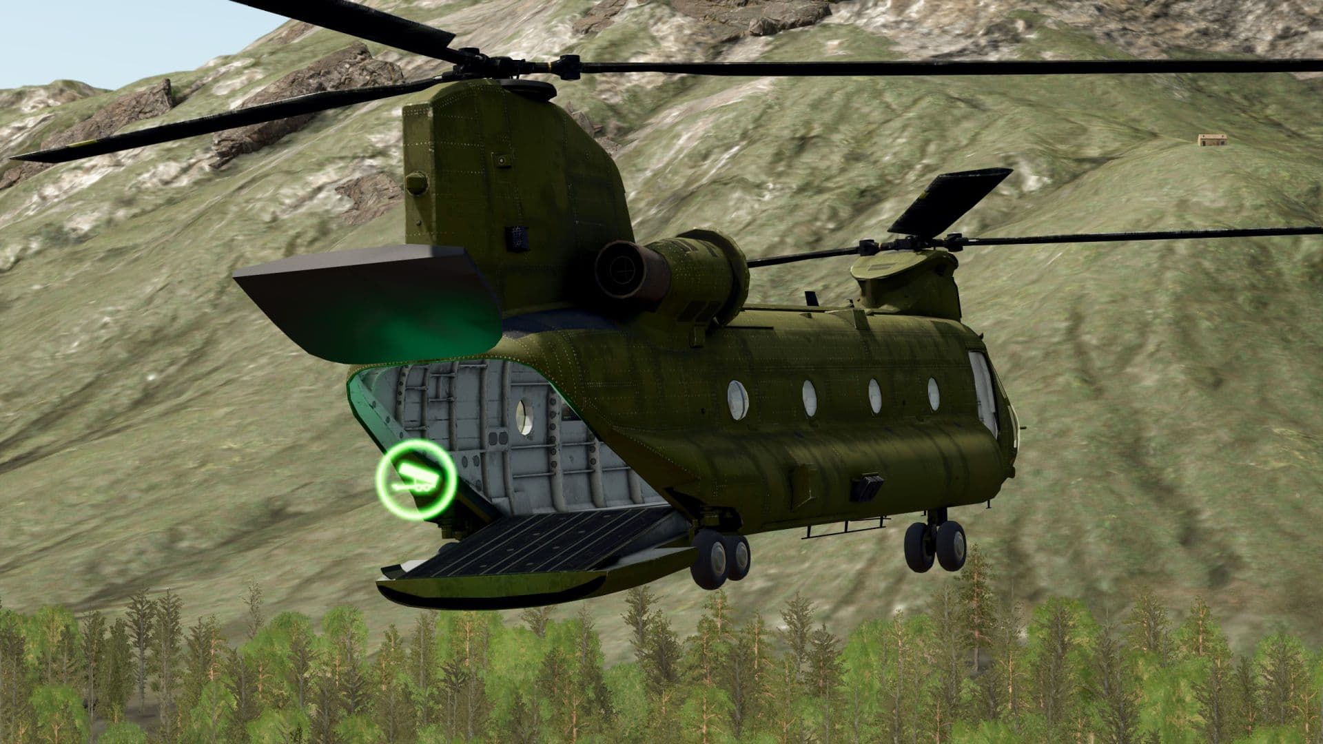 CH47 Chinook Helicopter 2