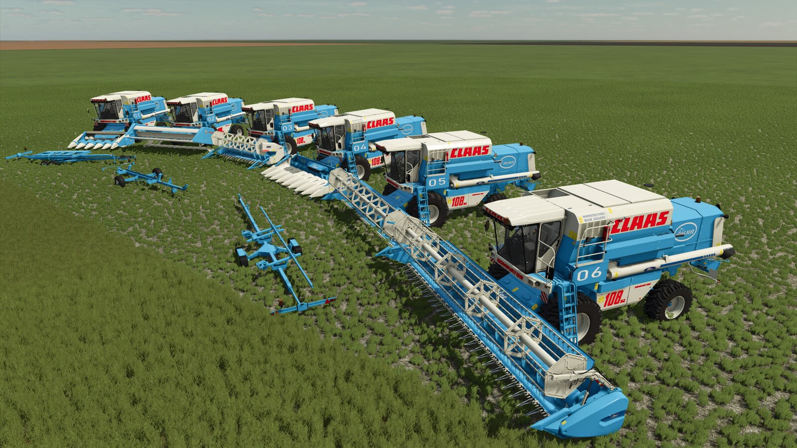 CLAAS Blue Dominator 108