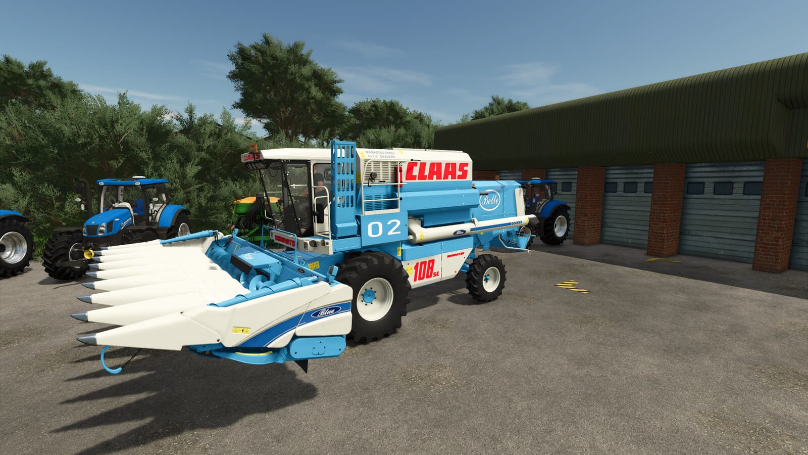 CLAAS Blue Dominator 108 6