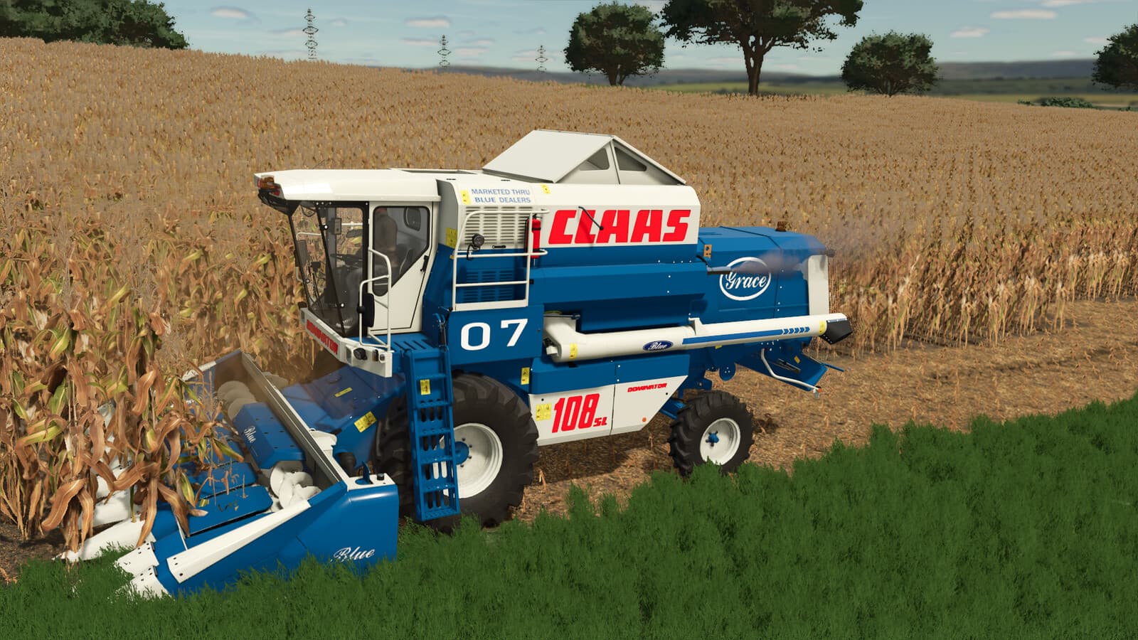 CLAAS Blue Dominator 108 5