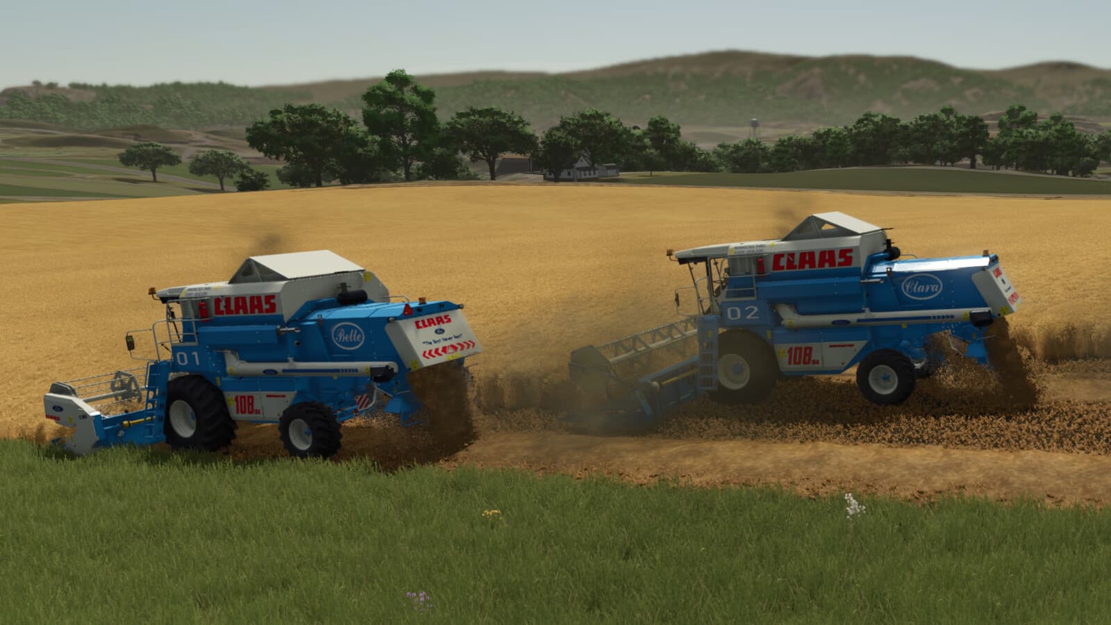 CLAAS Blue Dominator 108 2