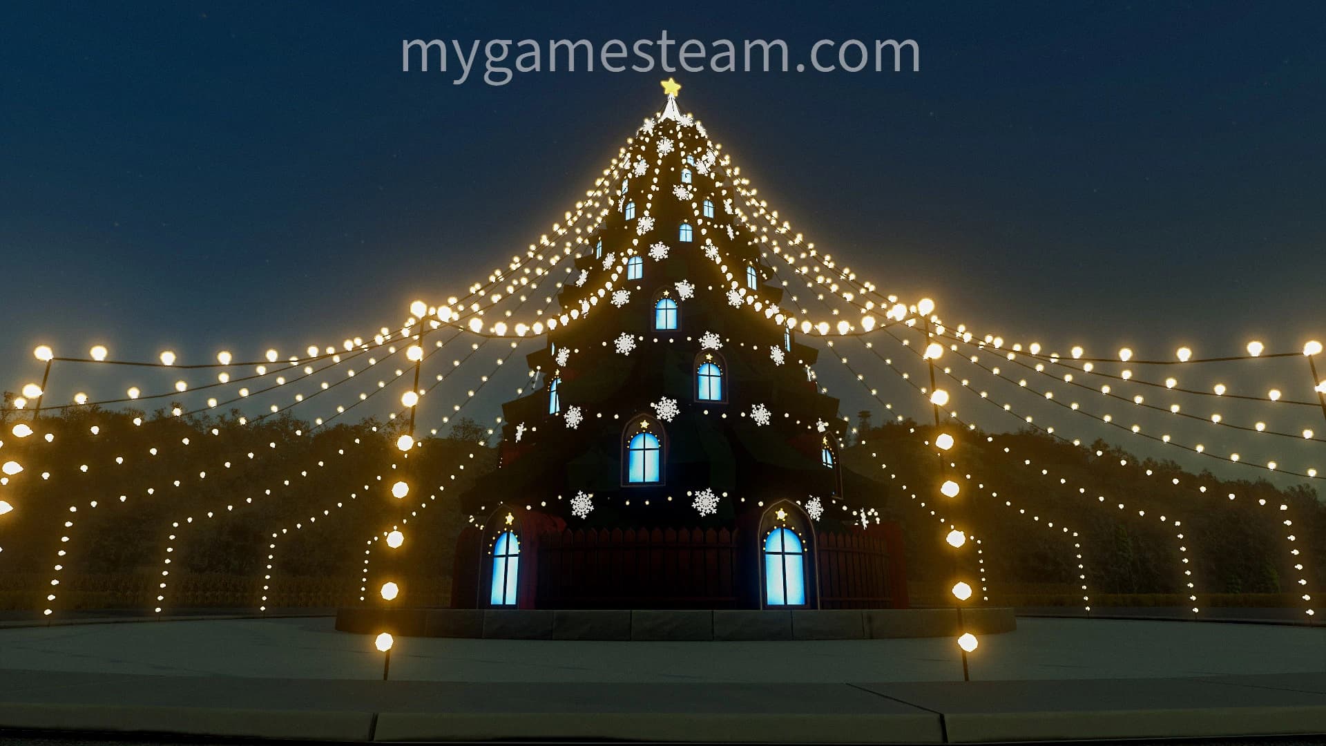 Christmas Tree Village