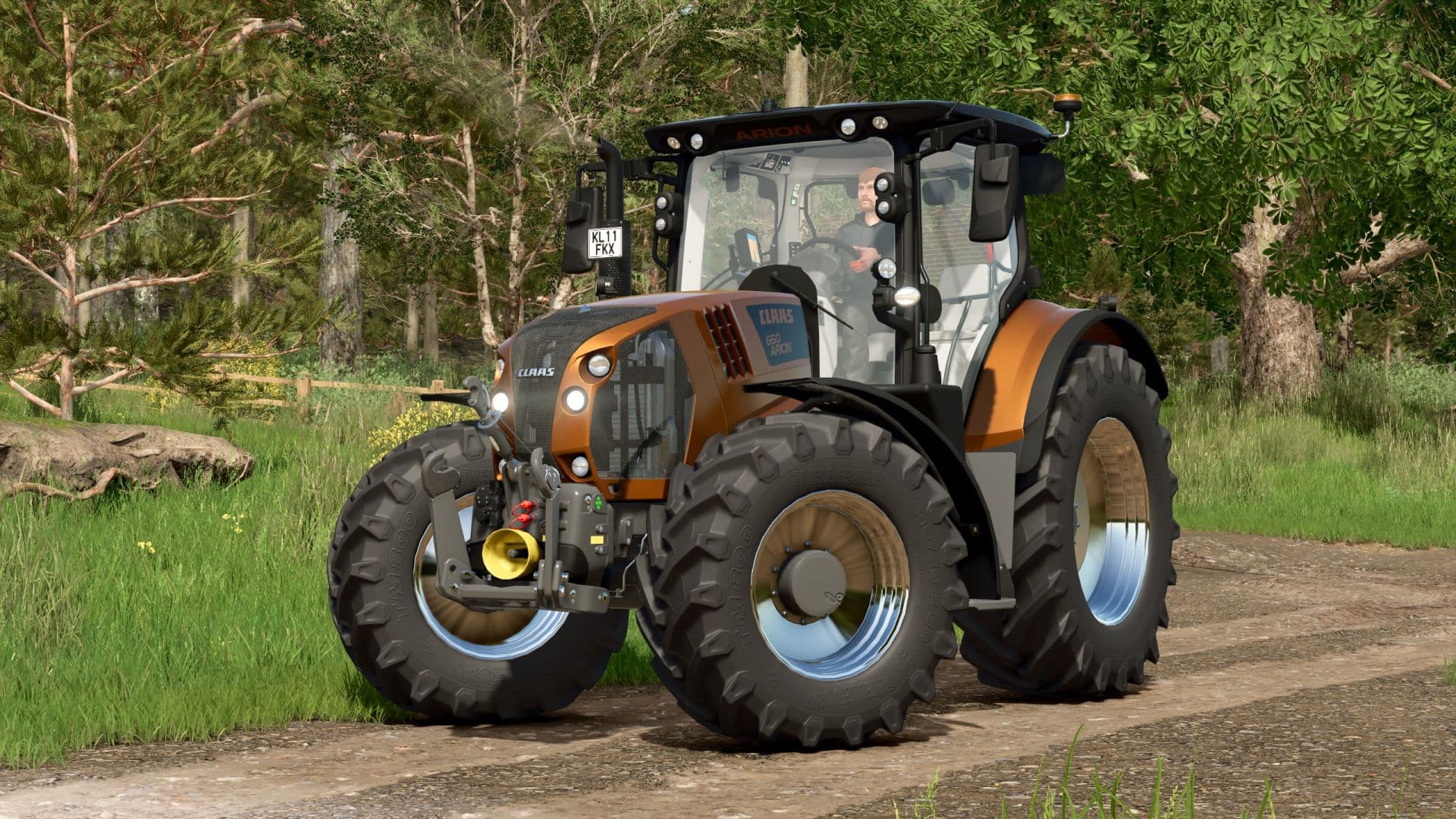 Claas Arion 600 + FL140 Multicolor