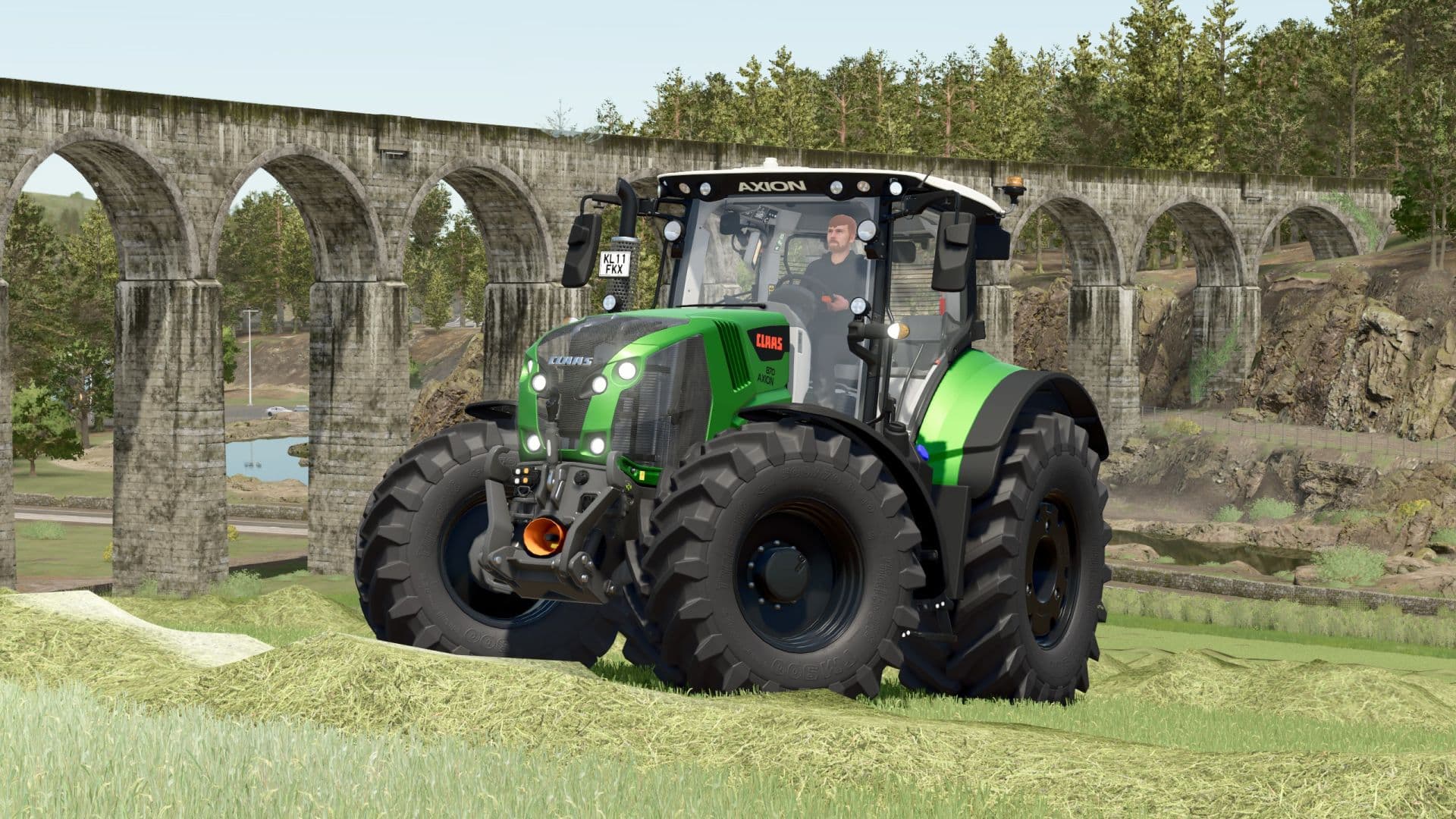 Claas Axion 800 Multicolor
