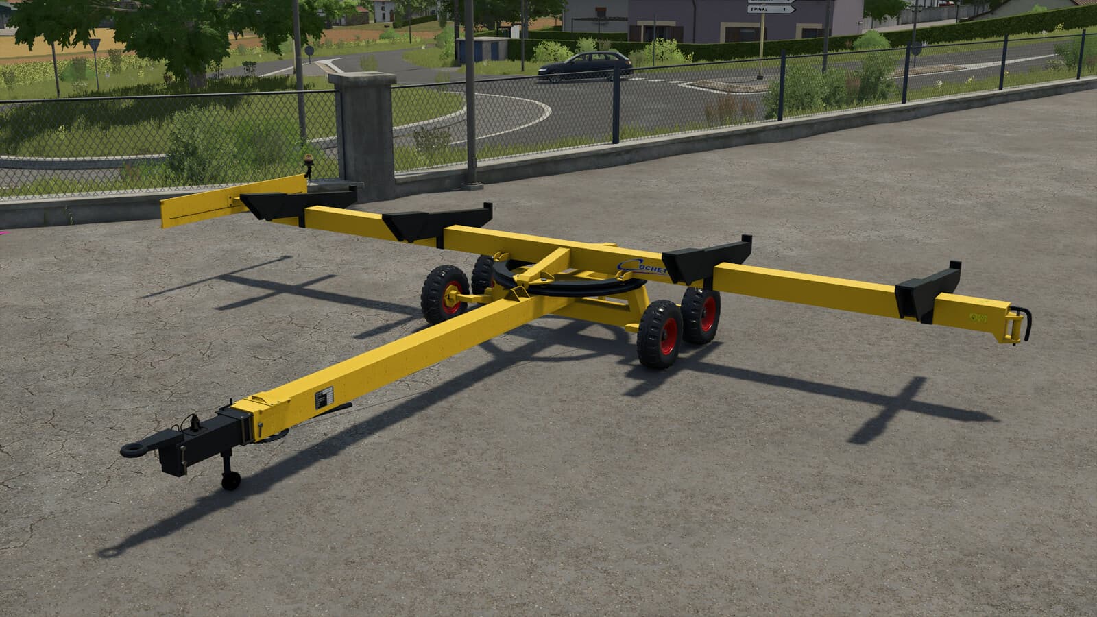 Cochet Turntable Cutter Trailer 6