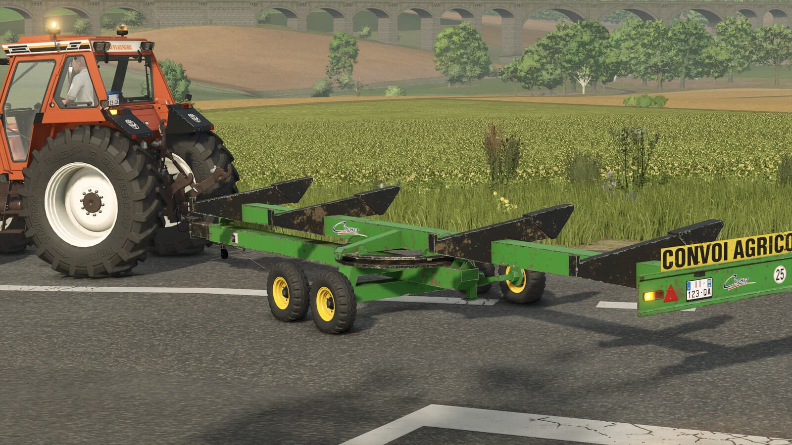 Cochet Turntable Cutter Trailer 4
