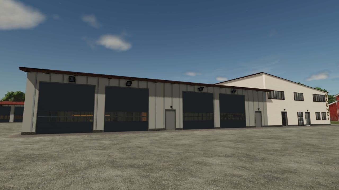 Construction yard building 6