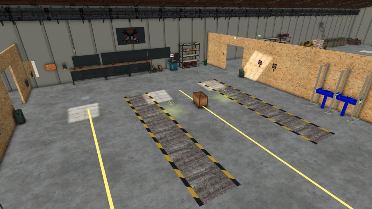 Construction yard building 3