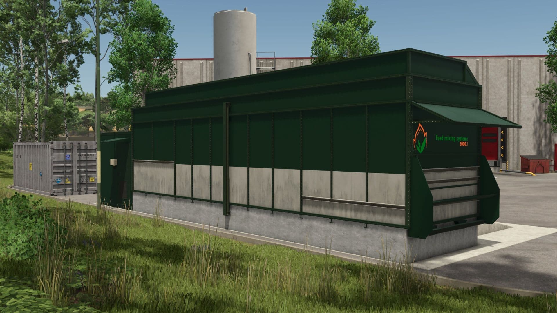 Cow feeding plant 3
