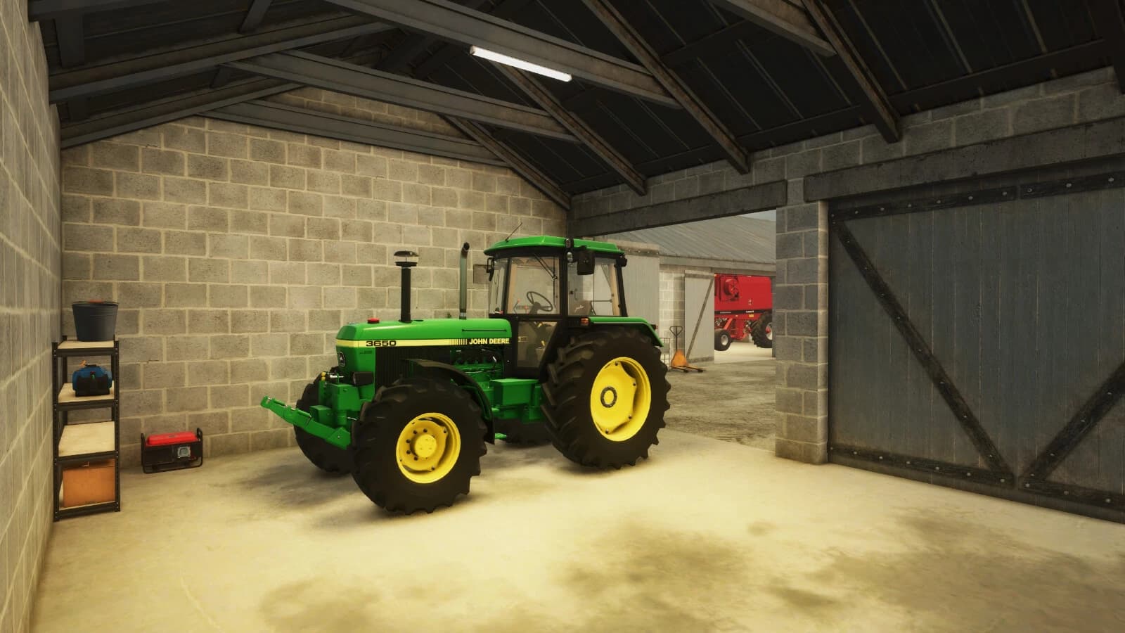 Cowshed With Garage 5