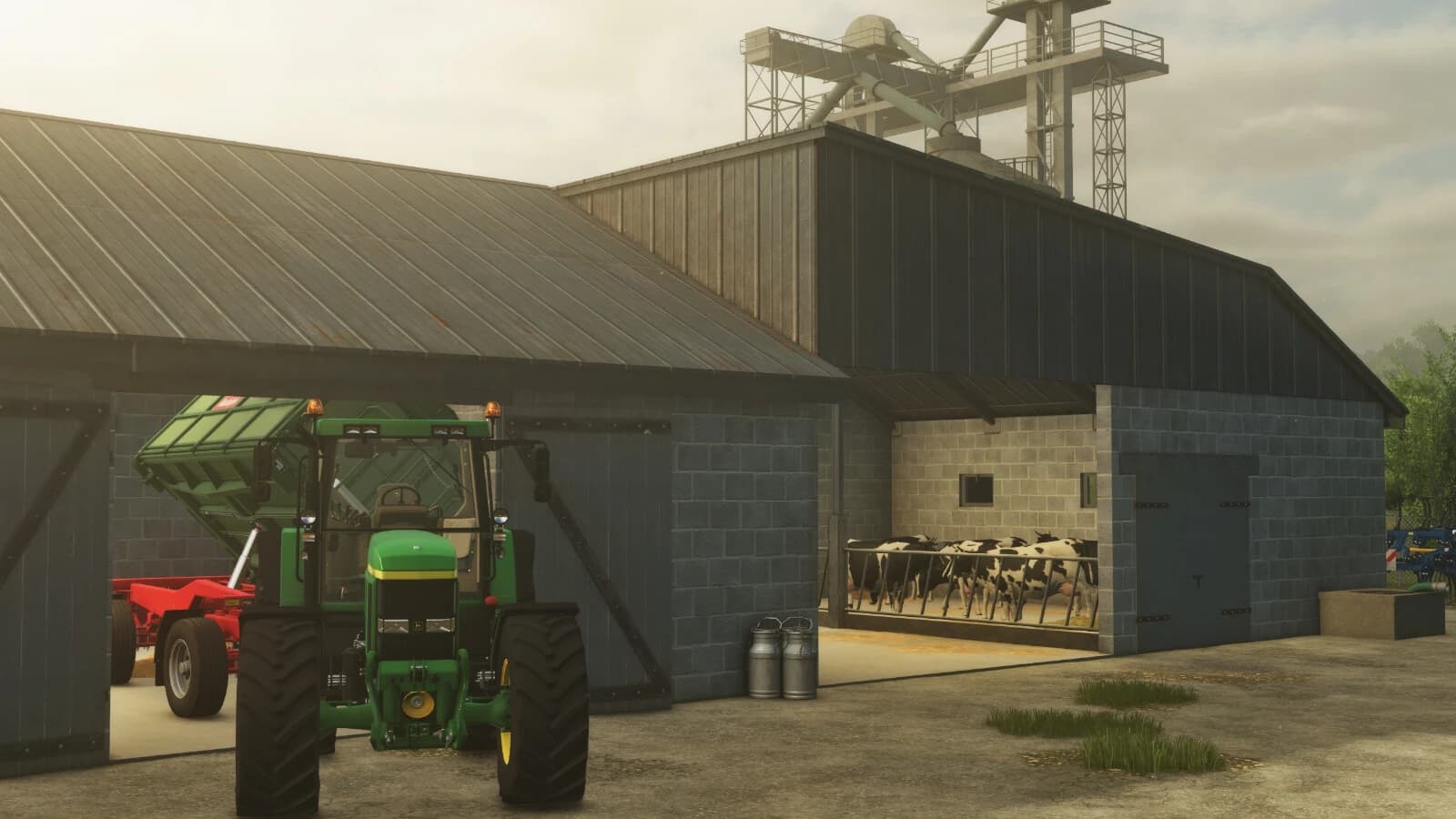 Cowshed With Garage 3