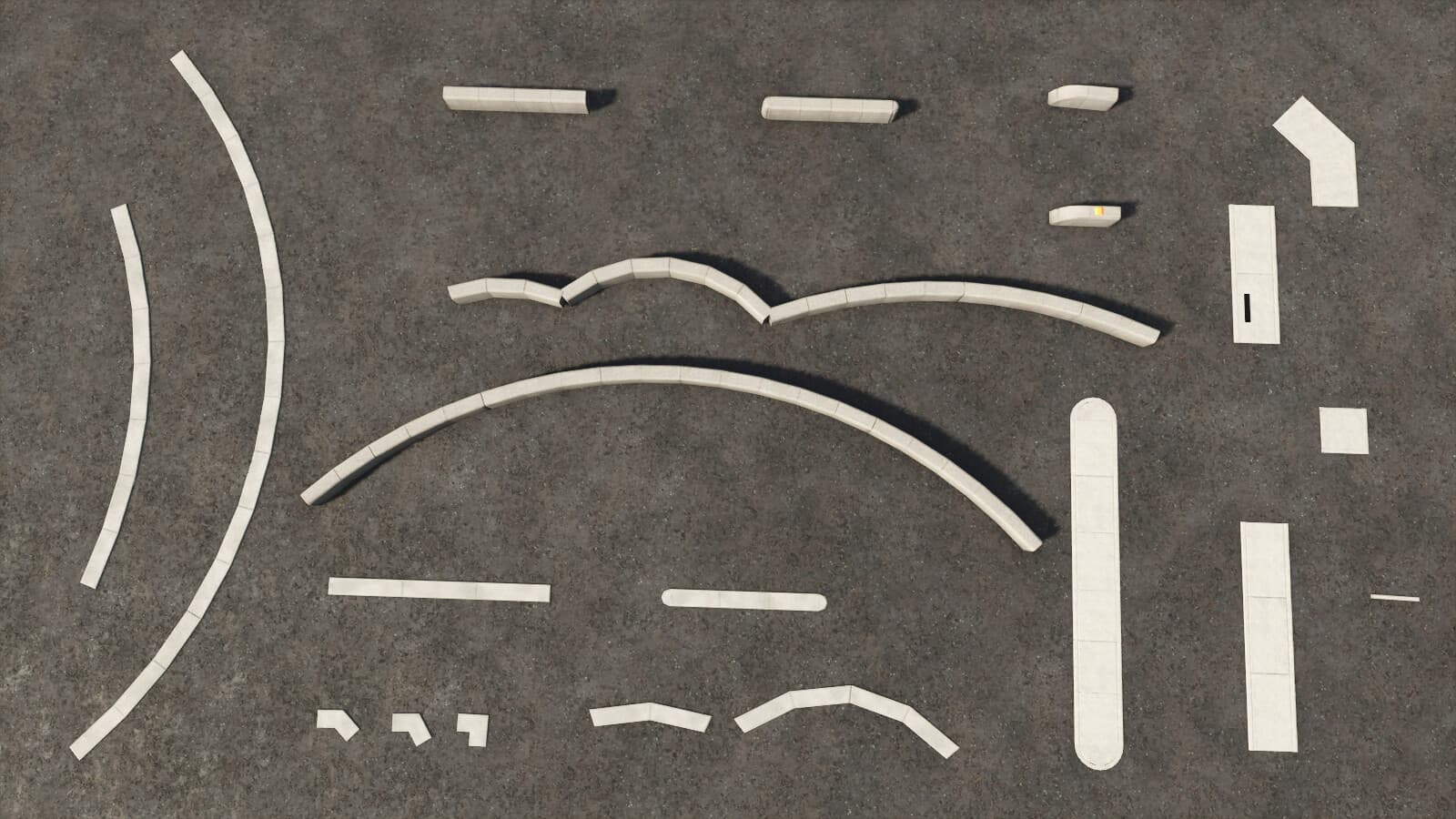 Curbstone Fence Pack 2