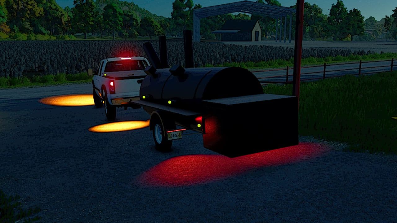Custom BBQ Pit Trailer 5