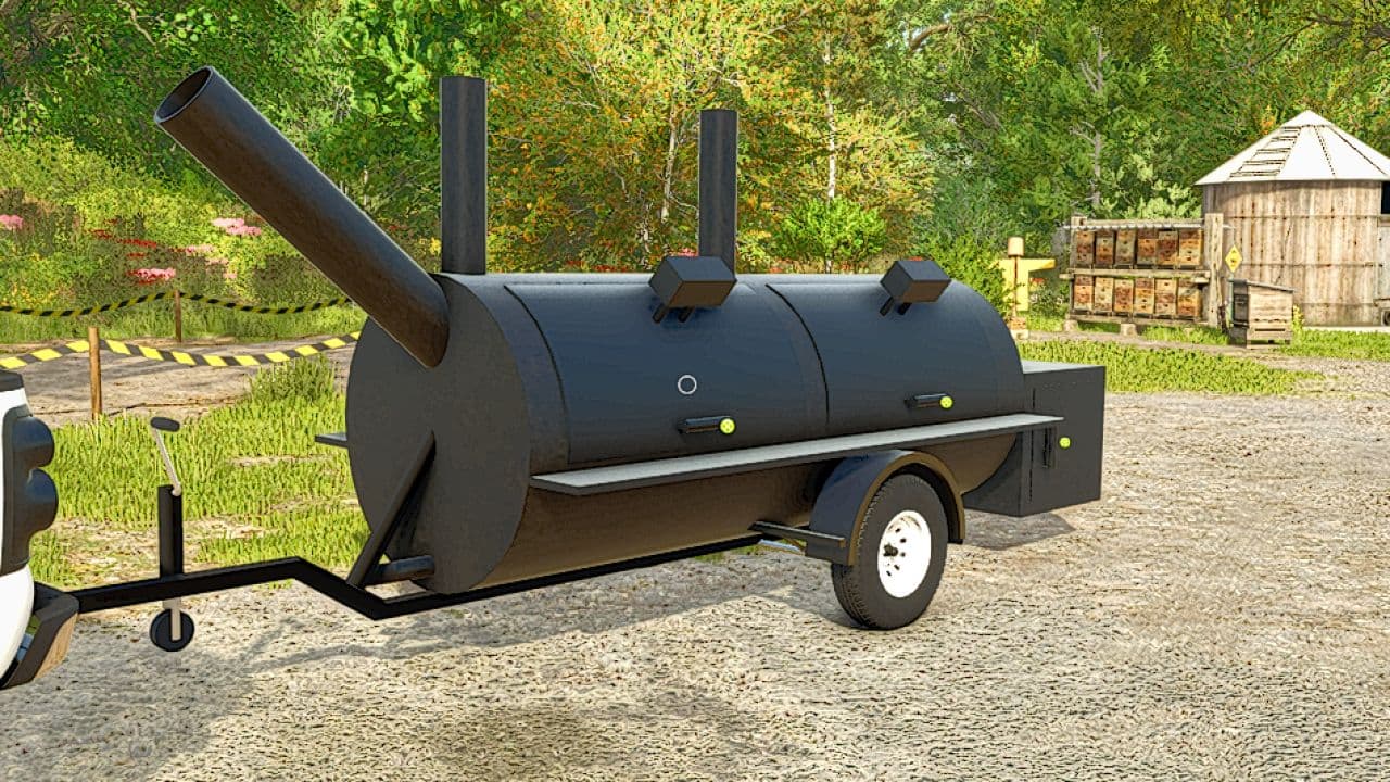 Custom BBQ Pit Trailer 3