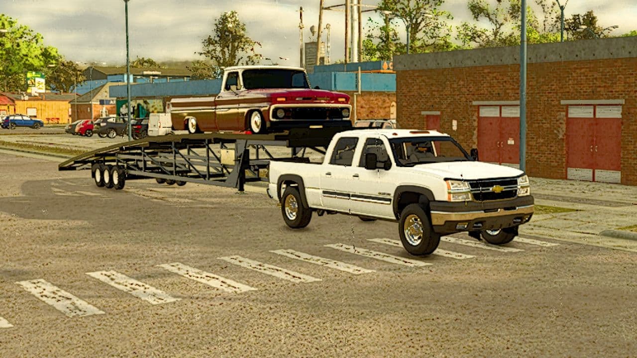 Custom Wedge Car Hauler 4