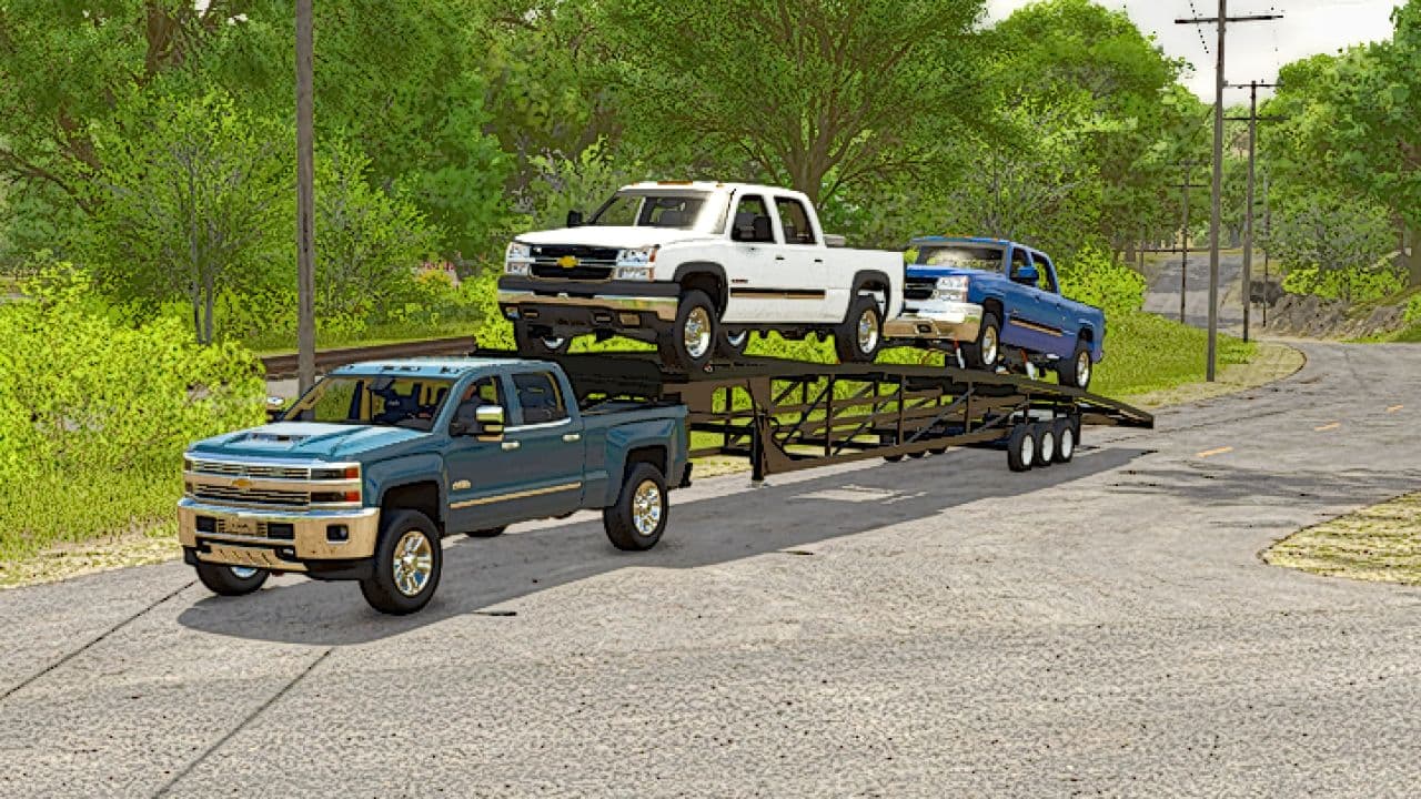 Custom Wedge Car Hauler 3