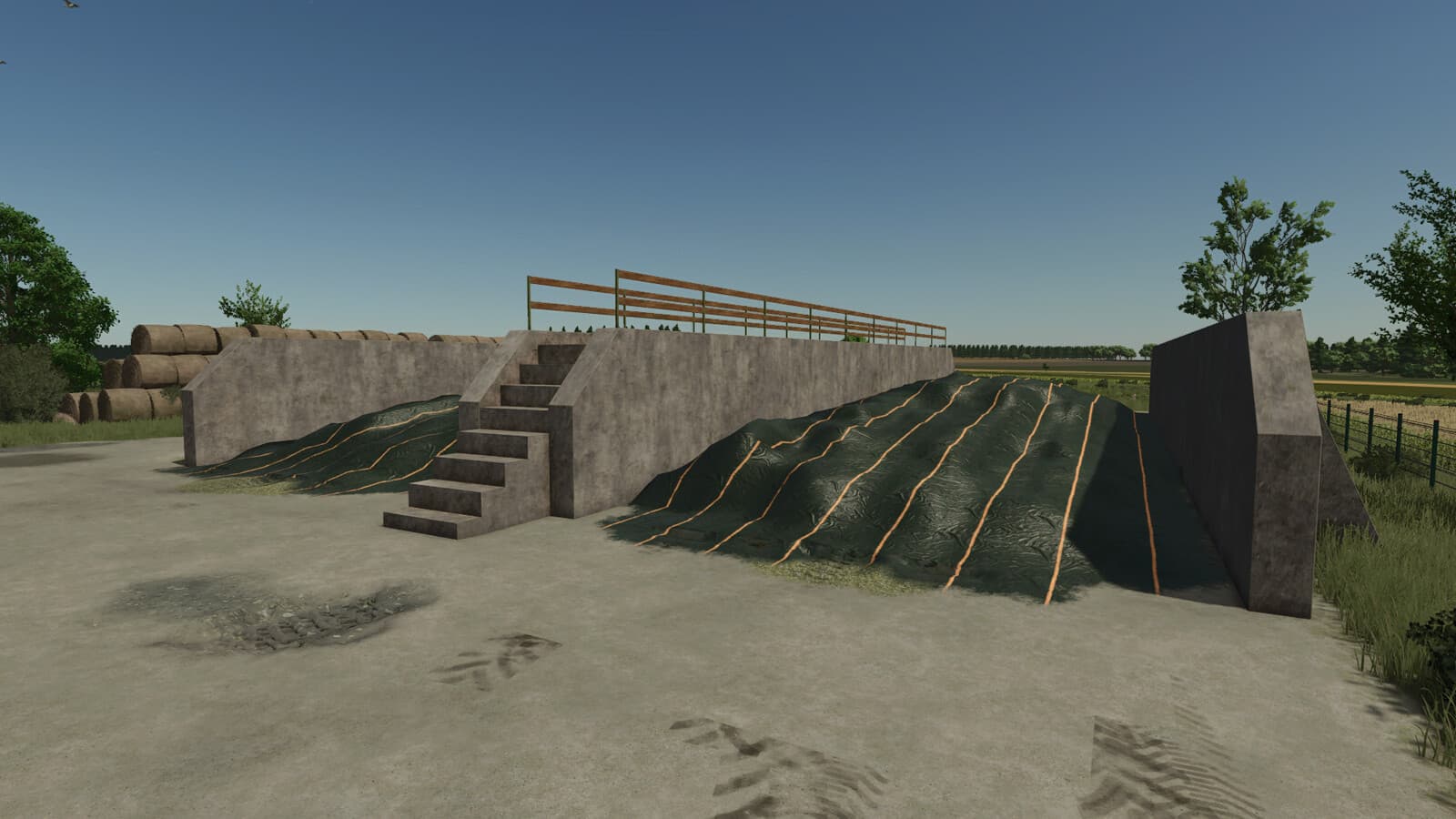 Double Bunker Silo