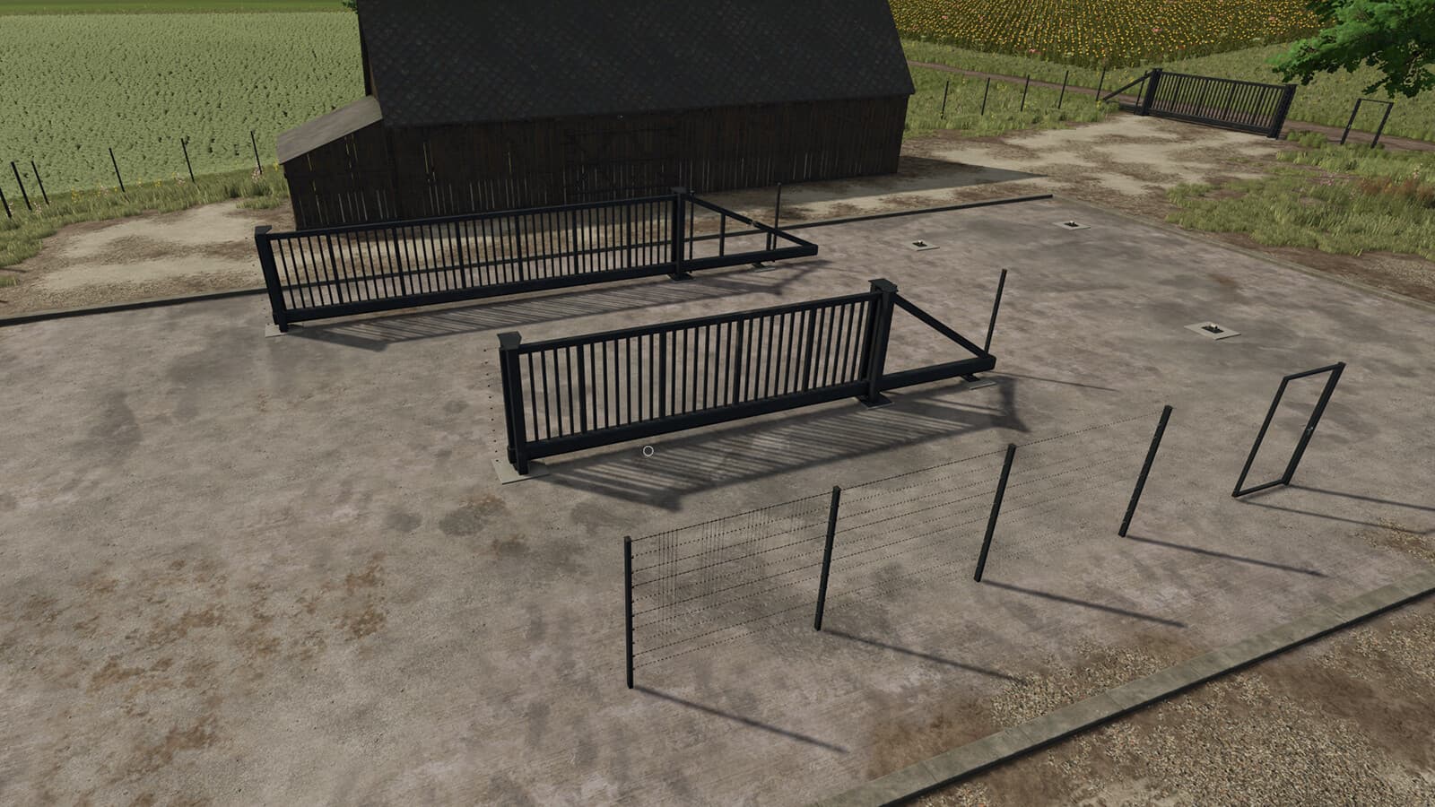 Double Rod Mat Fence Pack 3