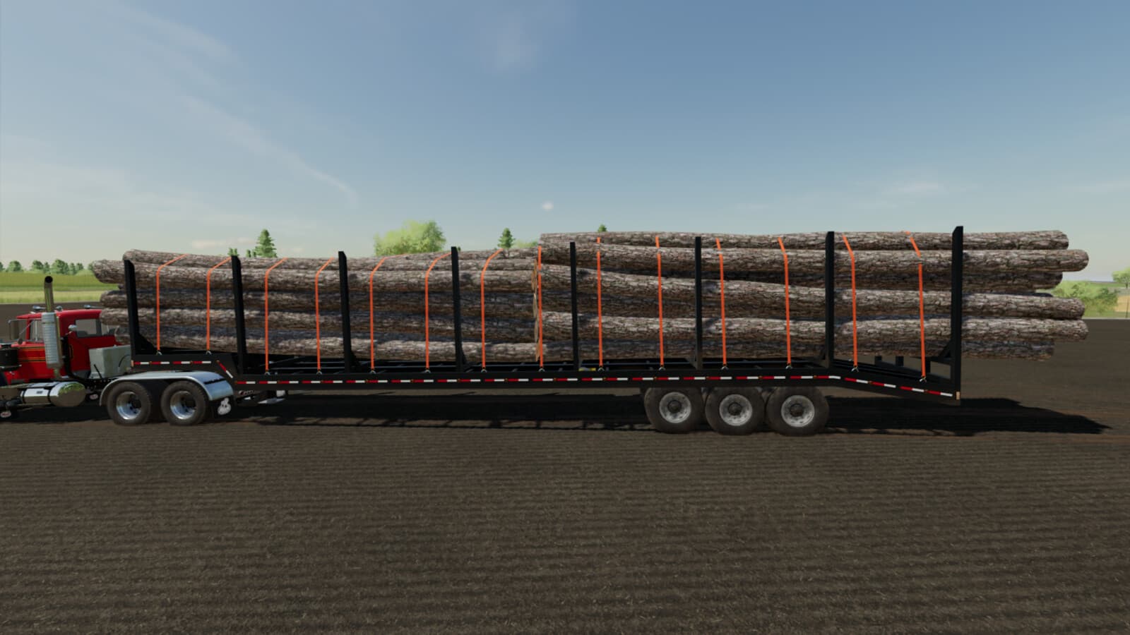 Dropdeck Trailer - Autoload Bales 4