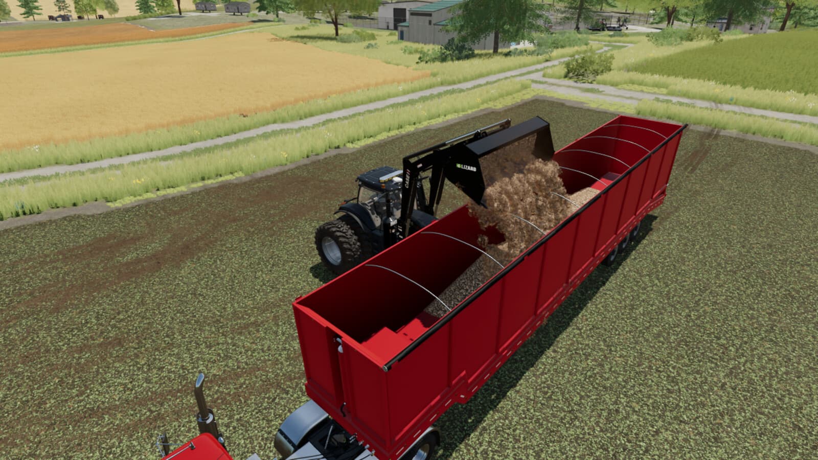 Dropdeck Trailer - Autoload Bales 3