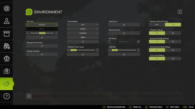 Easy Development Controls