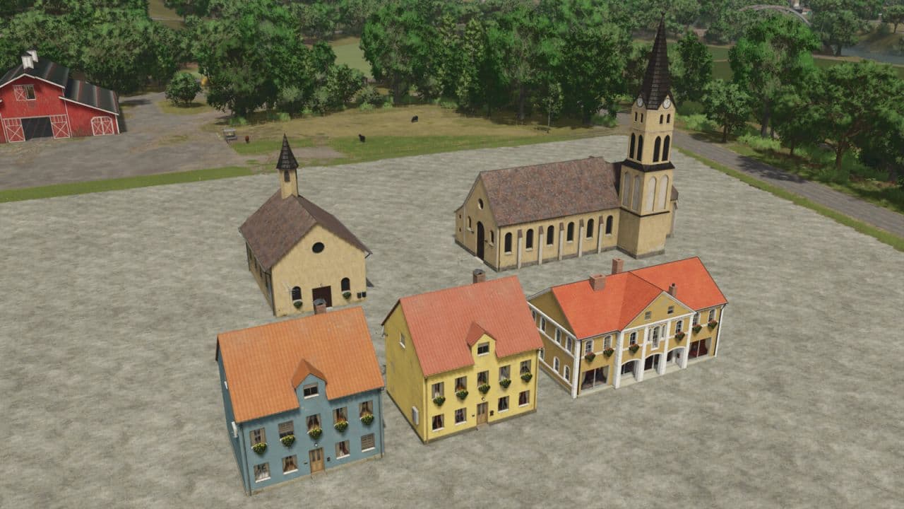 European Decorative Buildings Pack 4