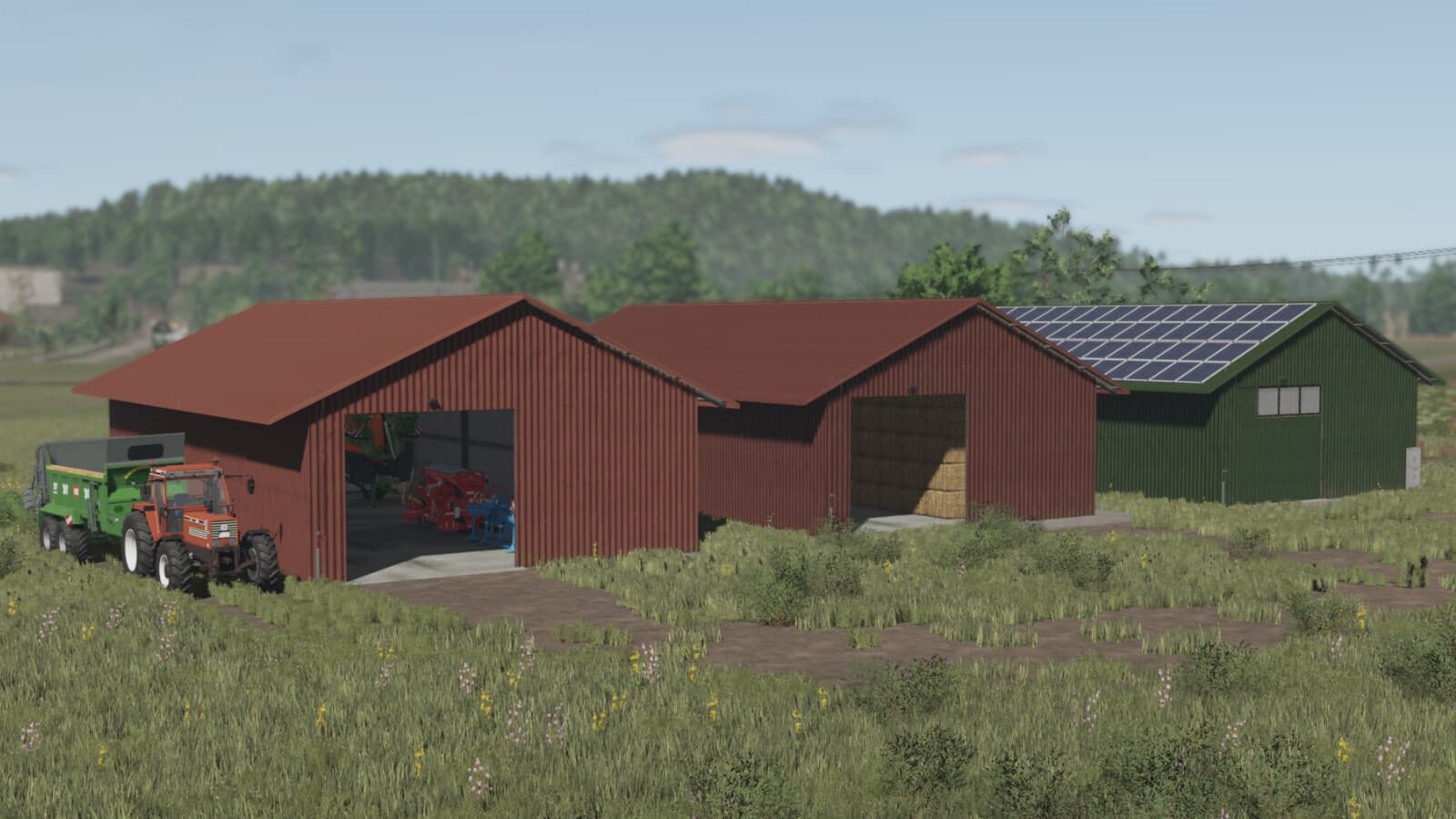 Farm Buildings Set 4