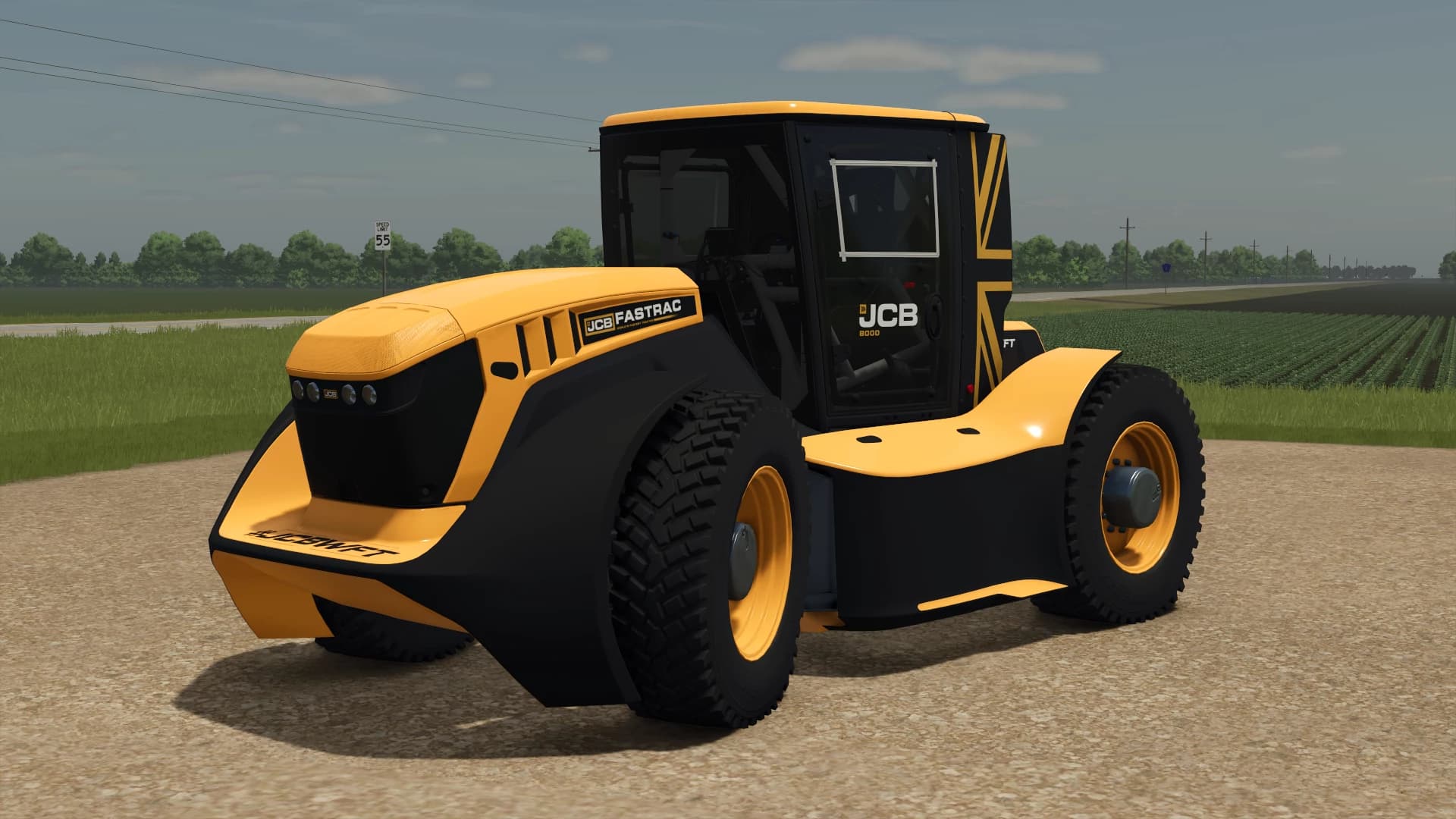 JCB World's Fastest Tractor