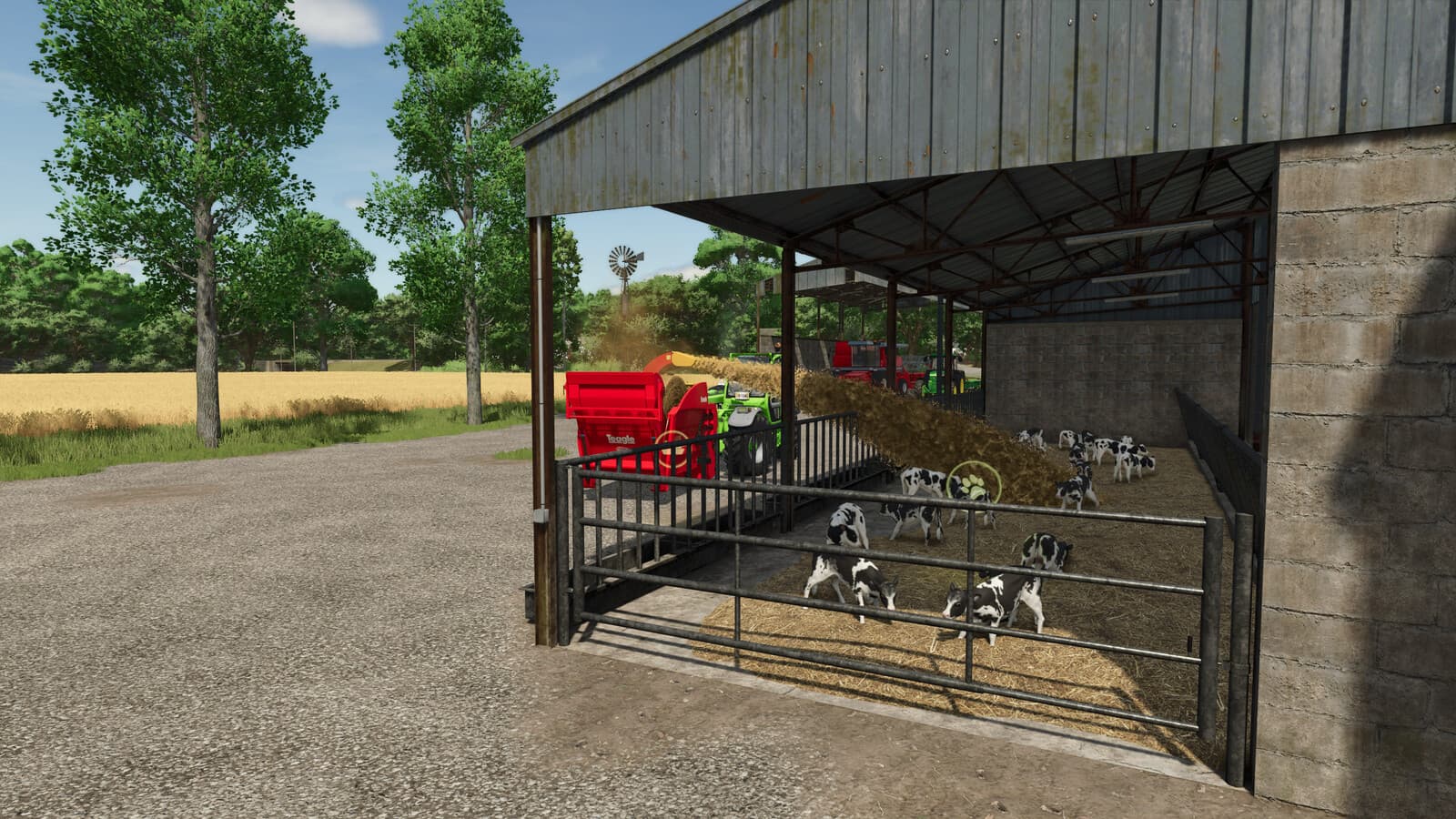 Feret Calf Stall 3