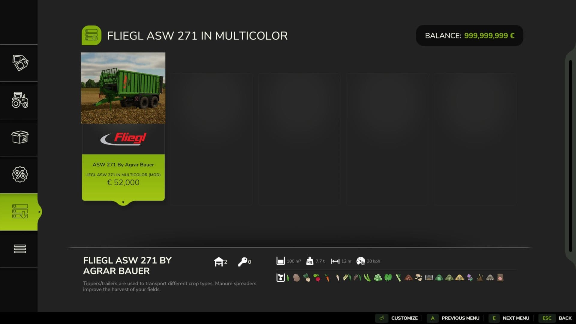 Fliegl ASW 271 2