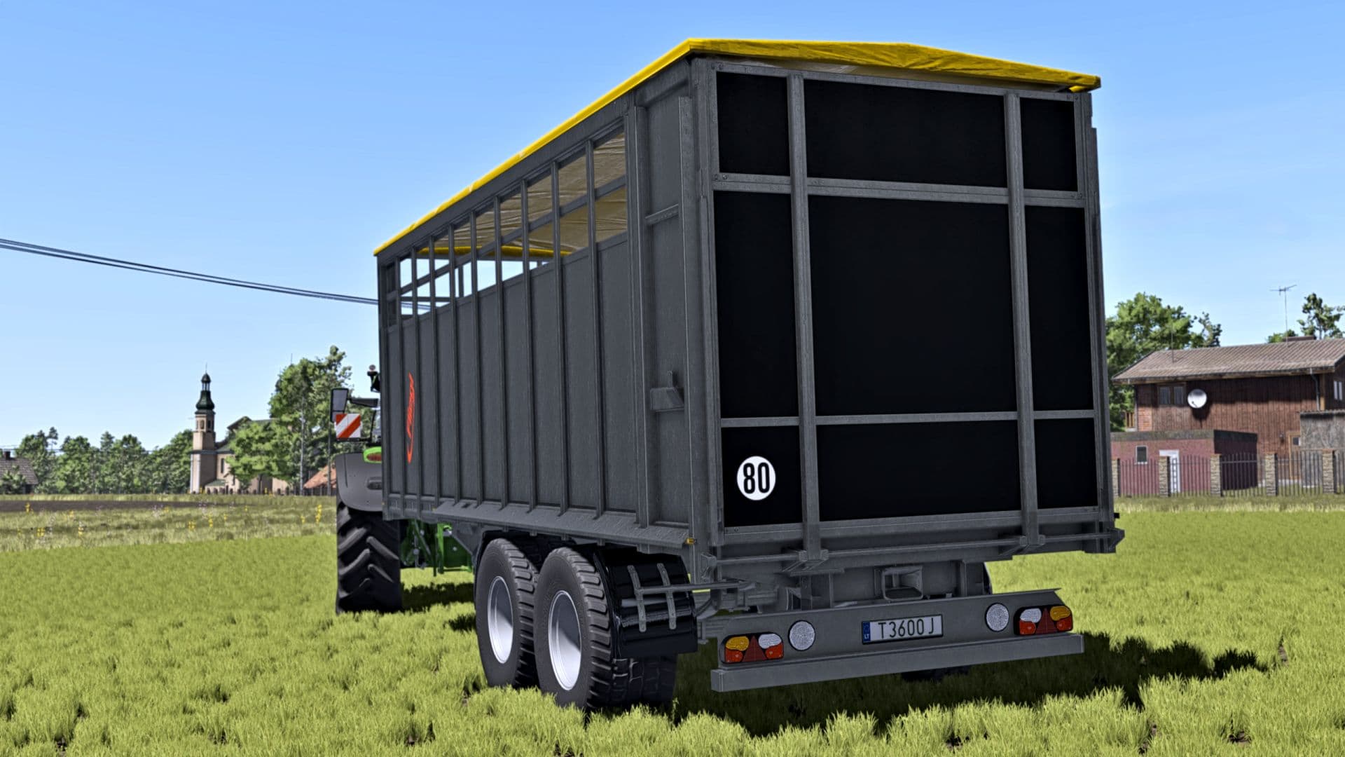 Fliegl Animal Transport Trailer 4