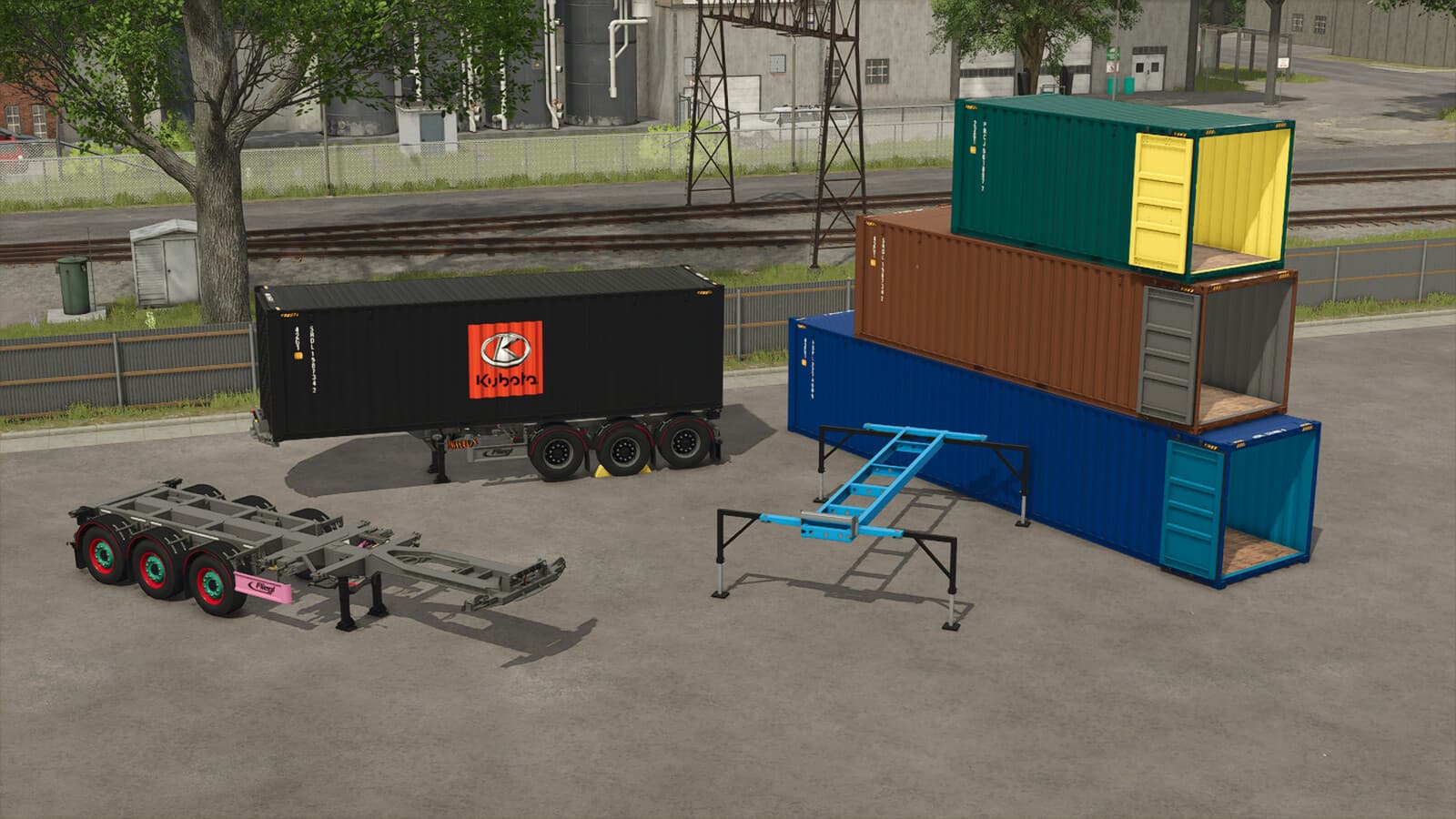 Fliegl Shipping Container Pack 5