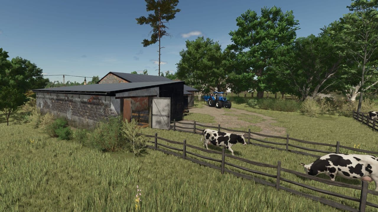 Garage With Cowshed 2