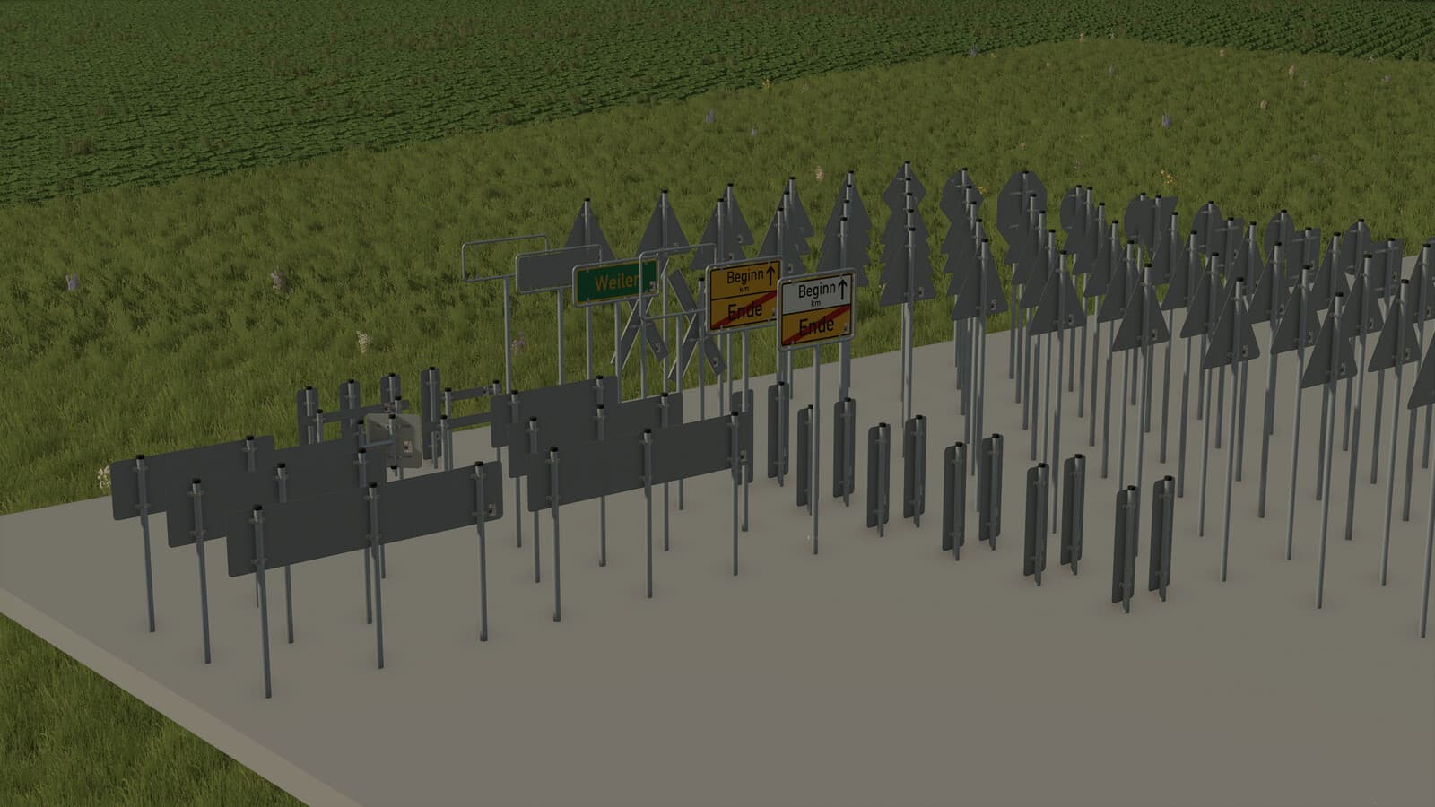 German Traffic Signs (Prefab*) 6