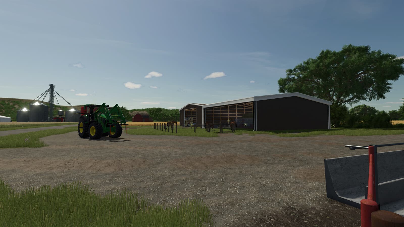 Horse Barn With Storage 4