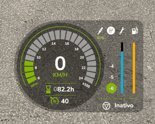 Implement Wear HUD 4