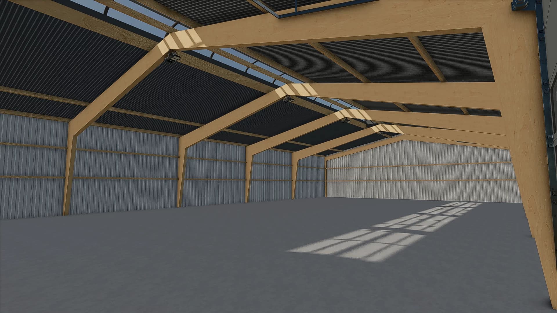 Industrial machine hall 7