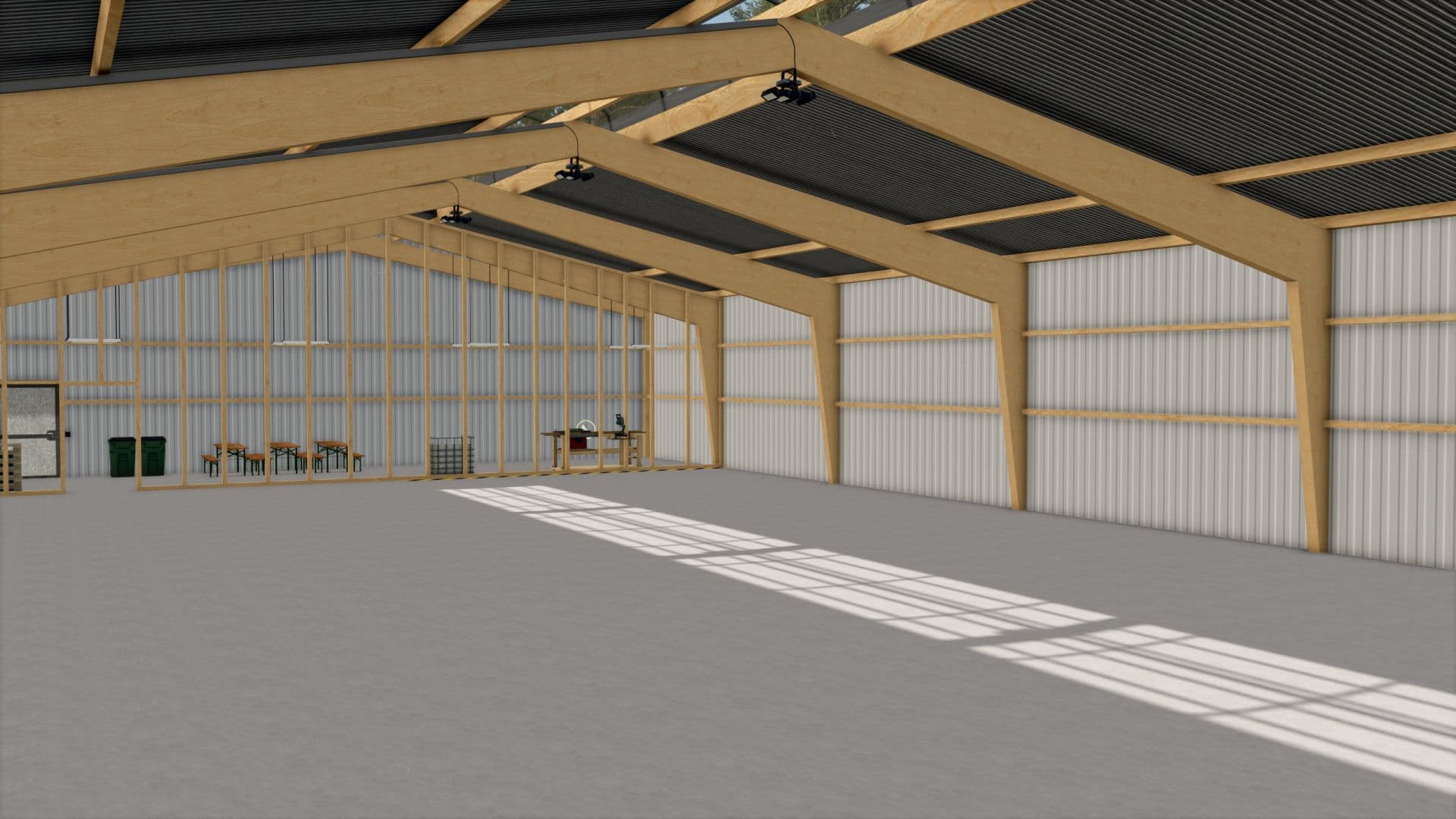 Industrial machine hall 4