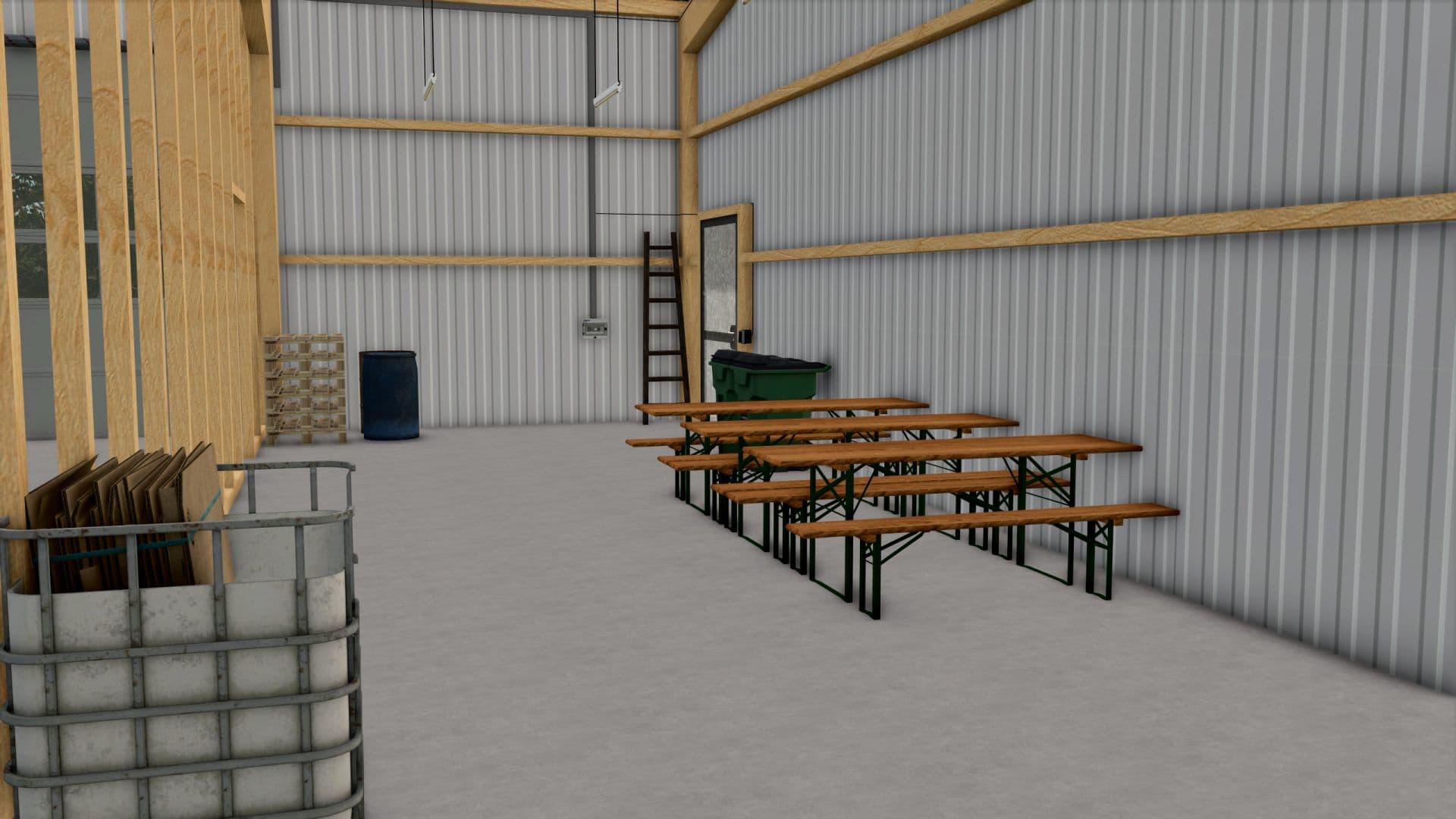Industrial machine hall 2