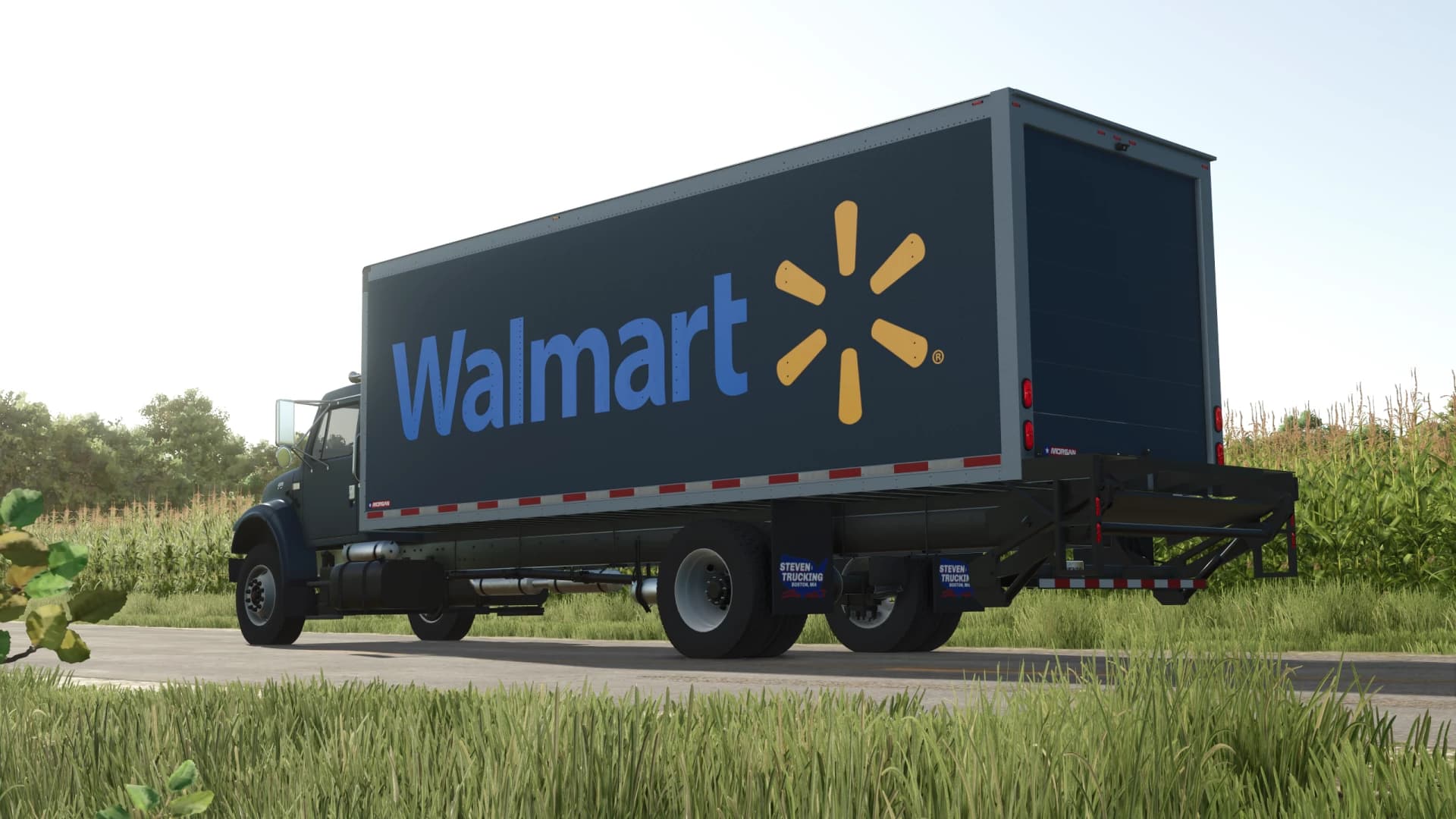 International 4900 Box truck 2