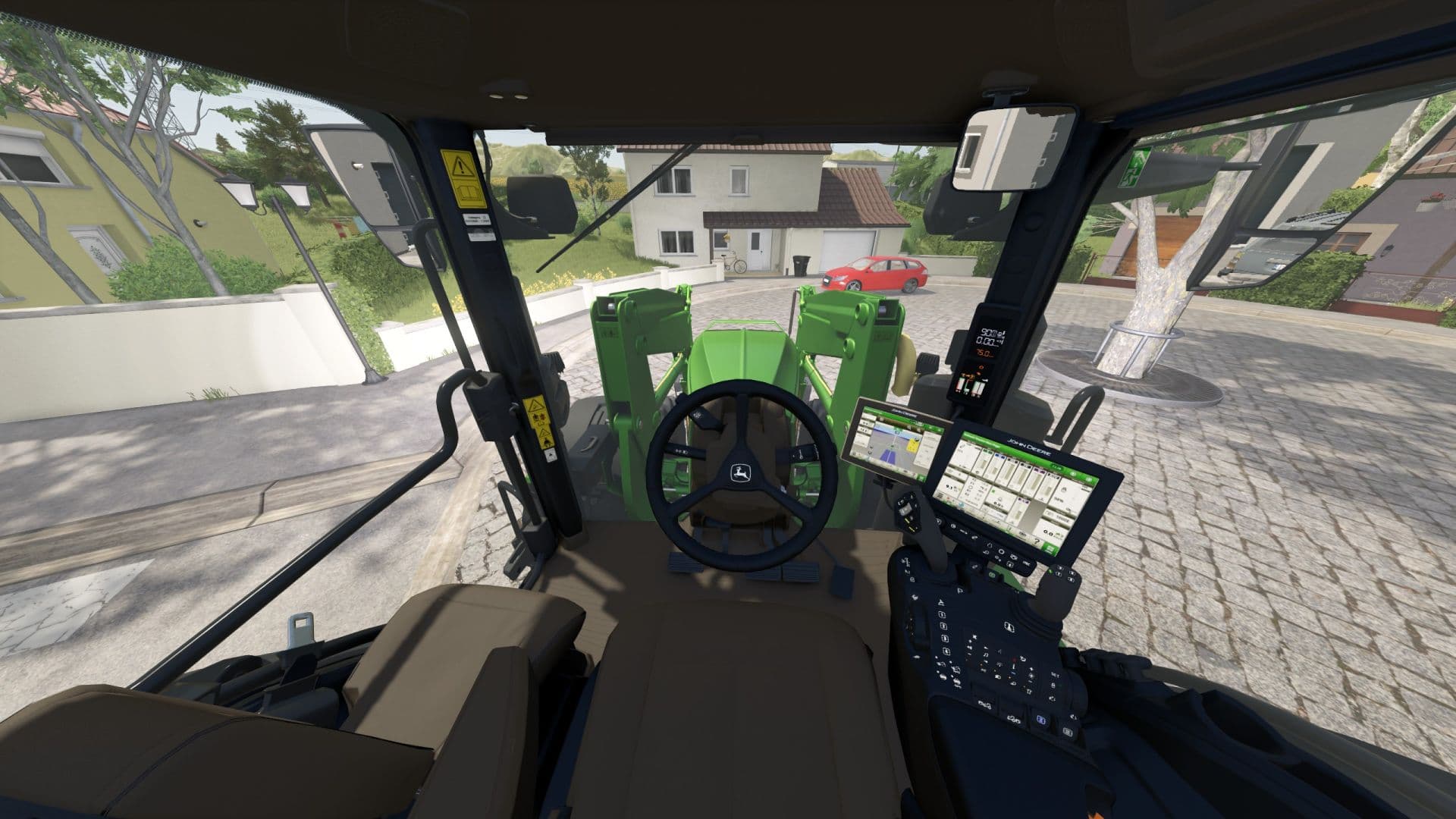 John Deere 7R with front loader 3