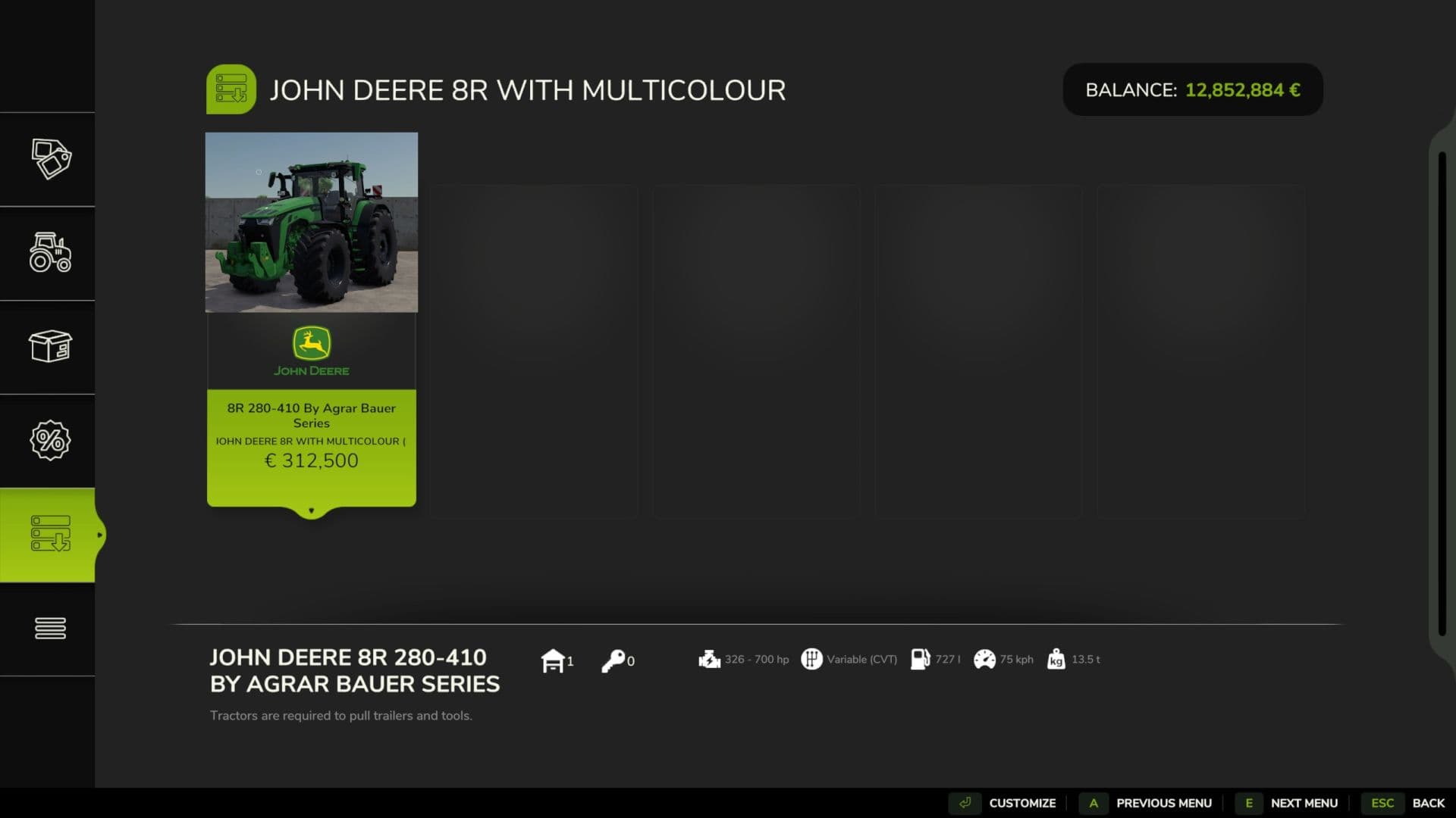 John Deere 8R 5