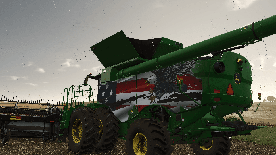 John Deere S700 Combine 3