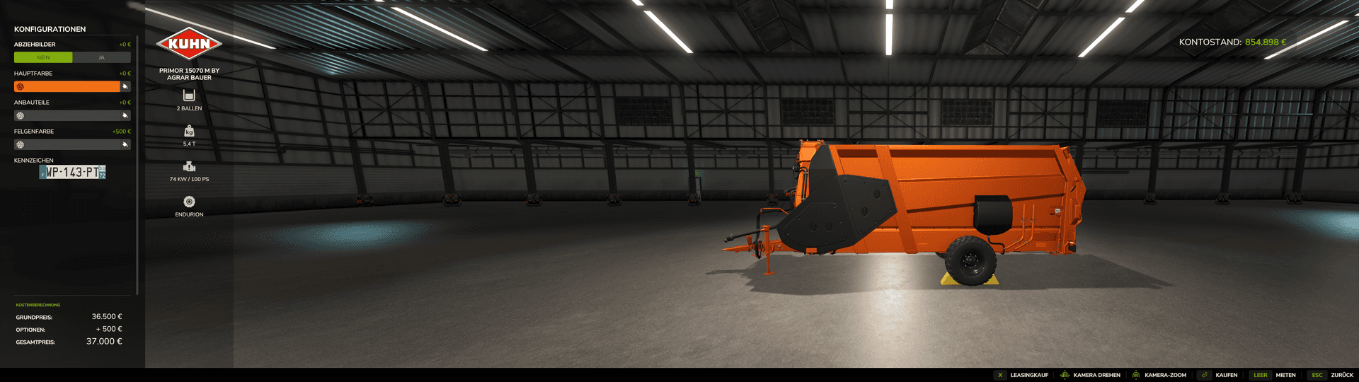 Kuhn Primor 15070 6