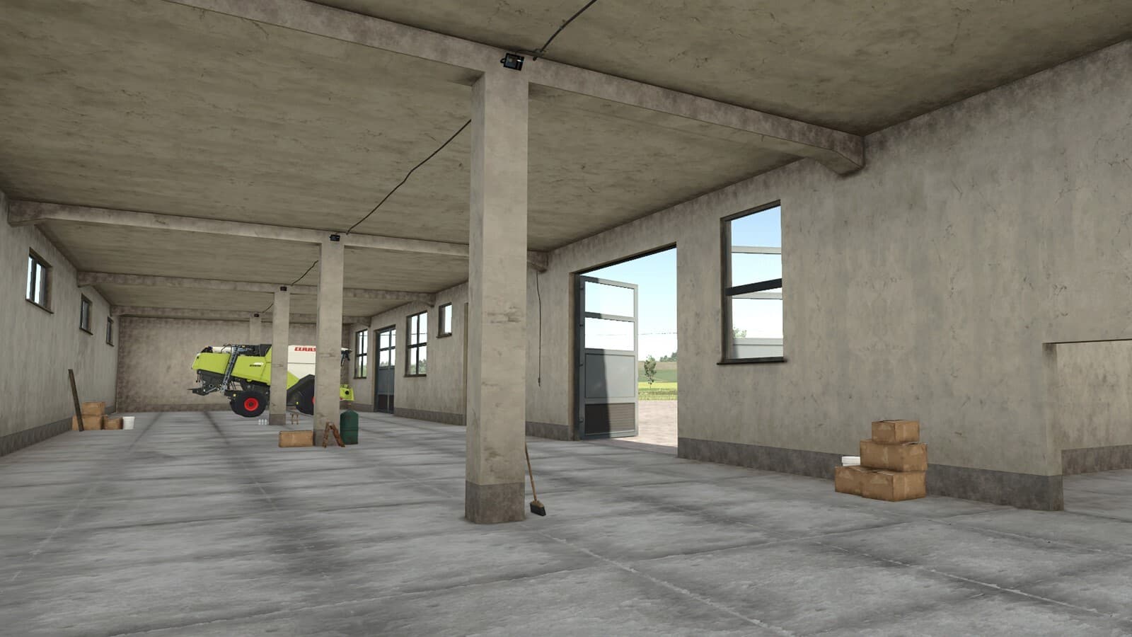 Large U-Shaped Garage 4