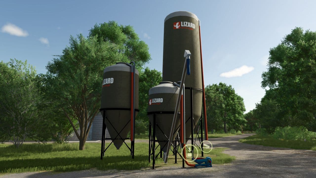 Lizard Silo Pack 3