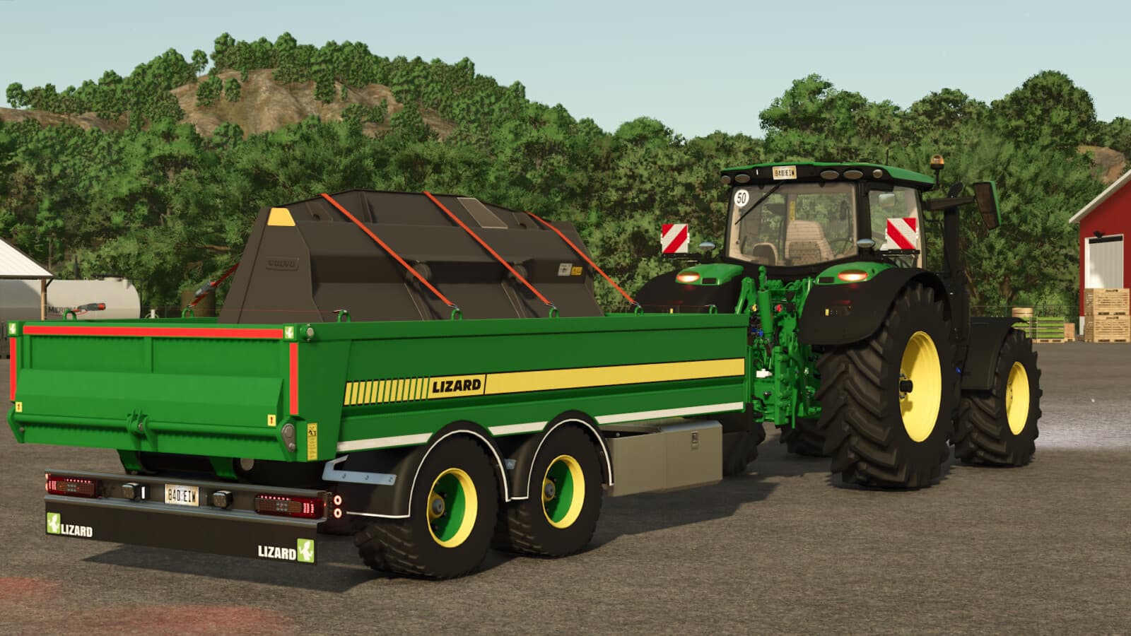 Lizard gravel trailer 2