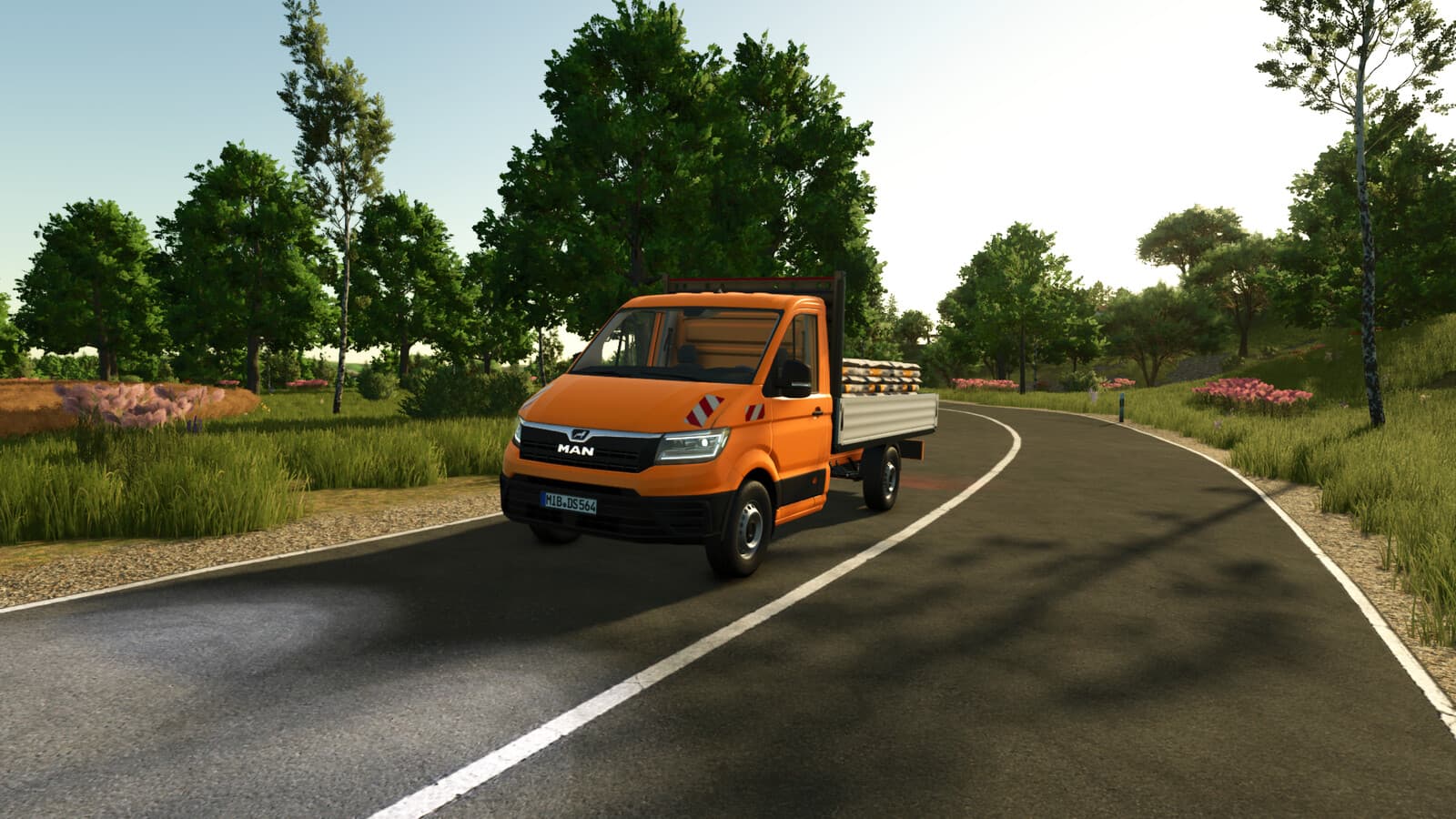 MAN TGE Flatbed 6