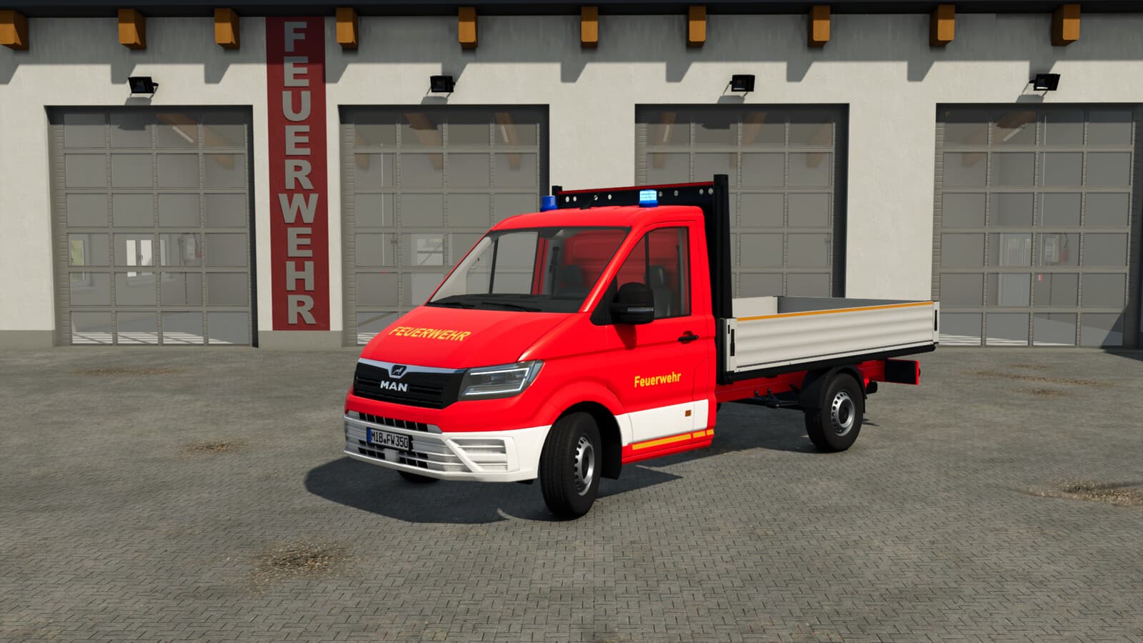 MAN TGE Flatbed 4